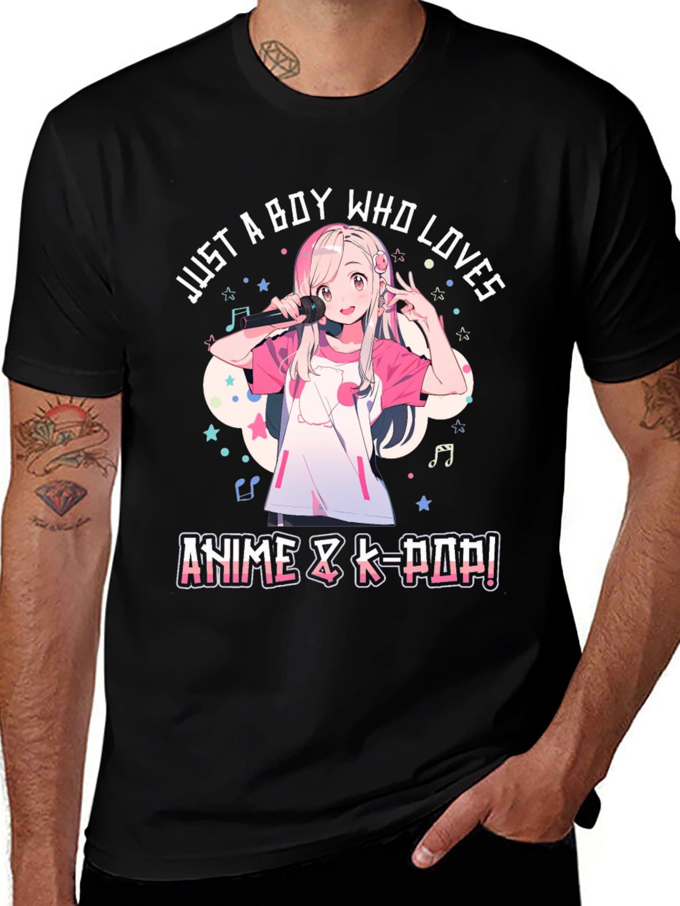 Anime & K-Pop Lover T-Shirt