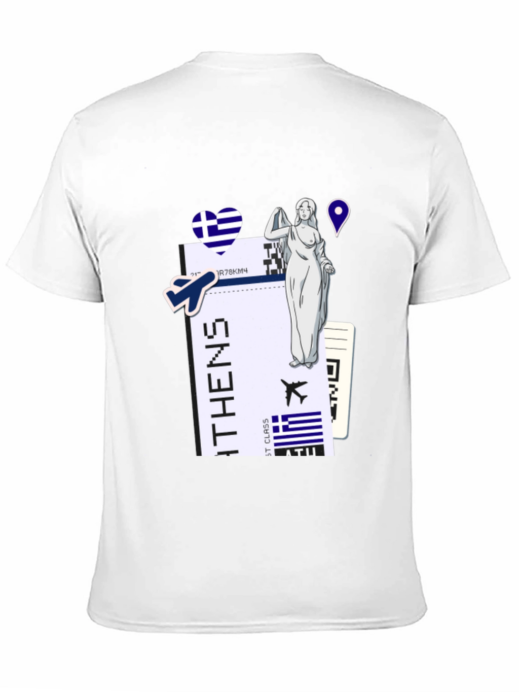 Athens Travel T-Shirt - Greece Souvenir Tee