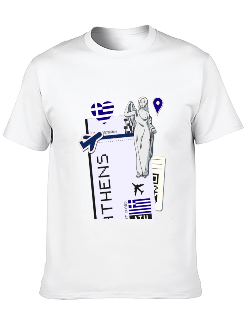 Athens Travel T-Shirt - Greece Souvenir Tee
