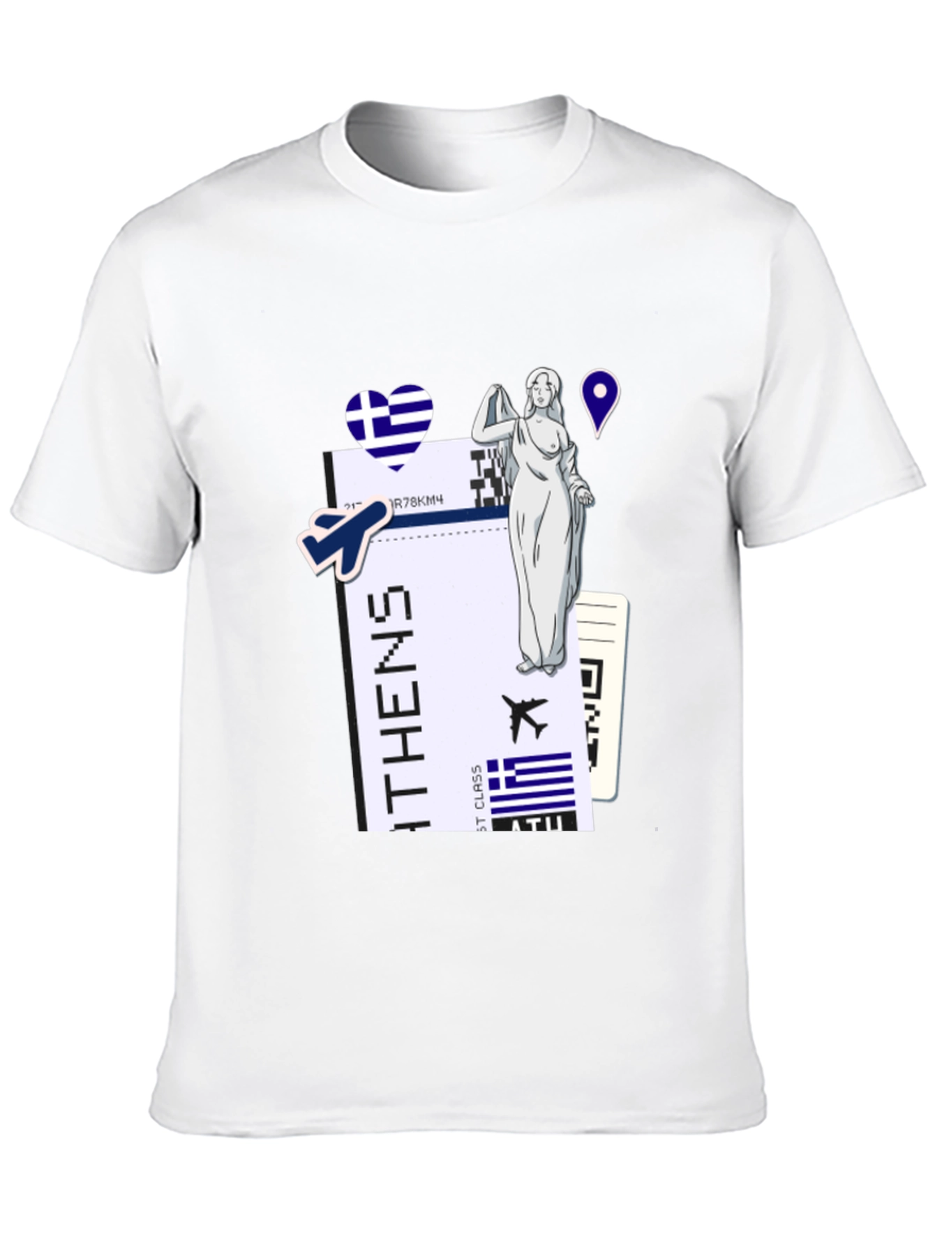 Athens Travel T-Shirt - Greece Souvenir Tee