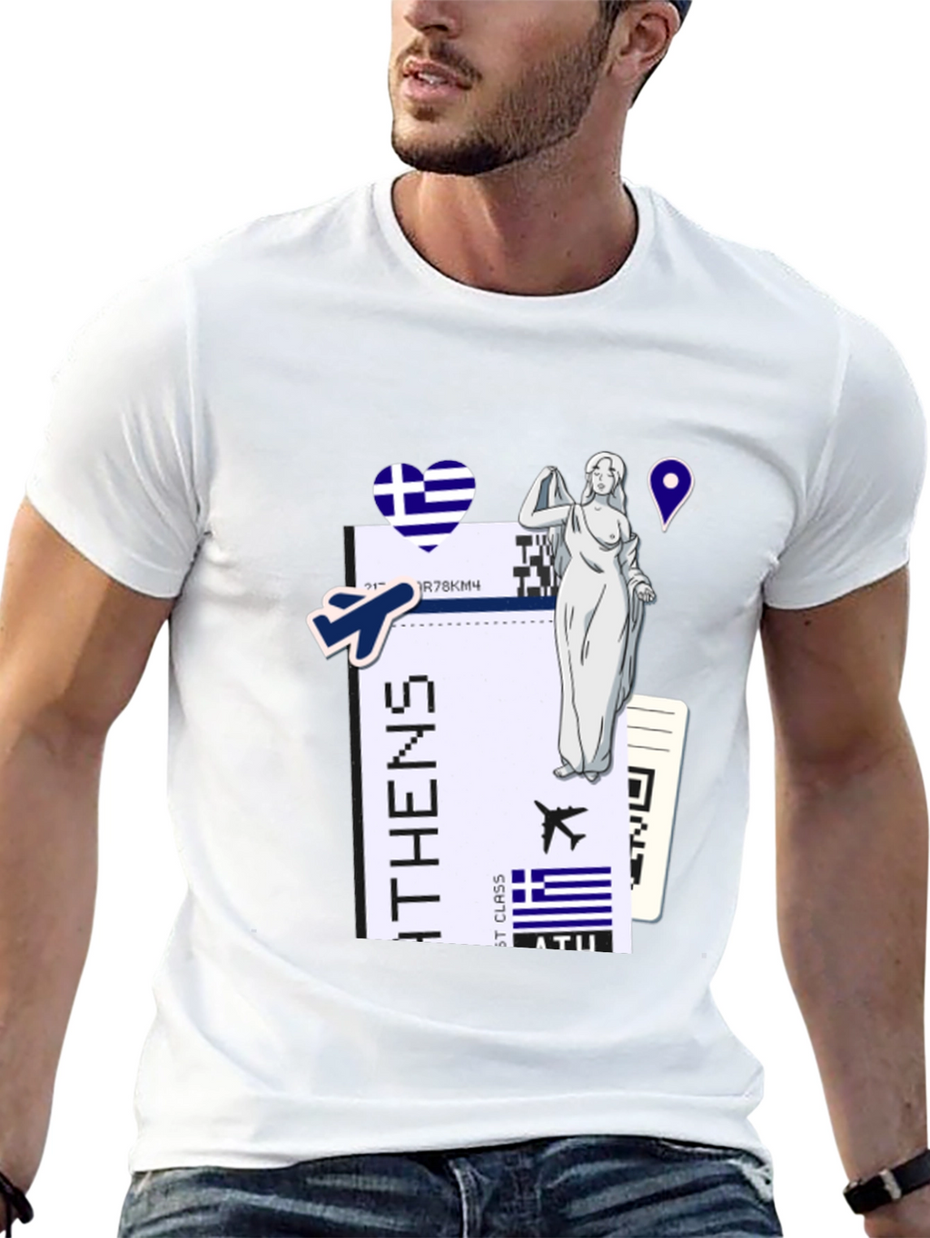 Athens Travel T-Shirt - Greece Souvenir Tee