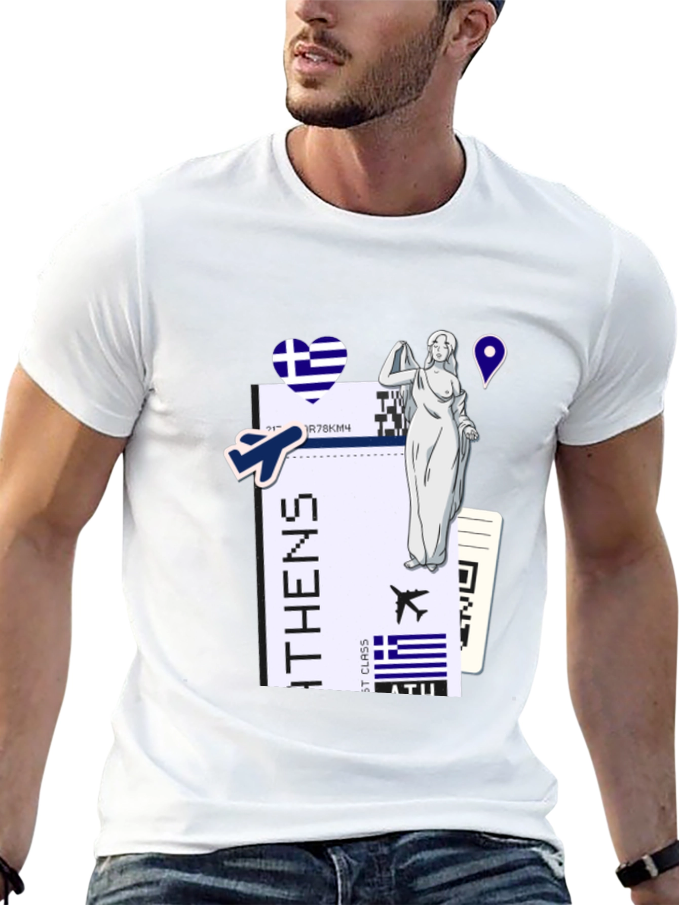 Athens Travel T-Shirt - Greece Souvenir Tee