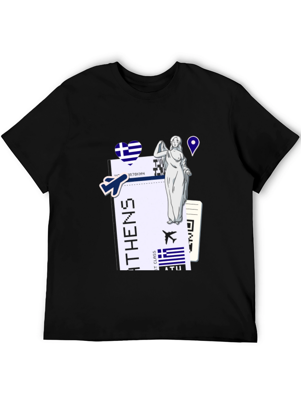 Athens Travel T-Shirt - Greece Souvenir Tee