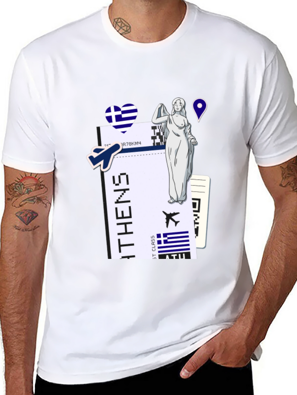 Athens Travel T-Shirt - Greece Souvenir Tee