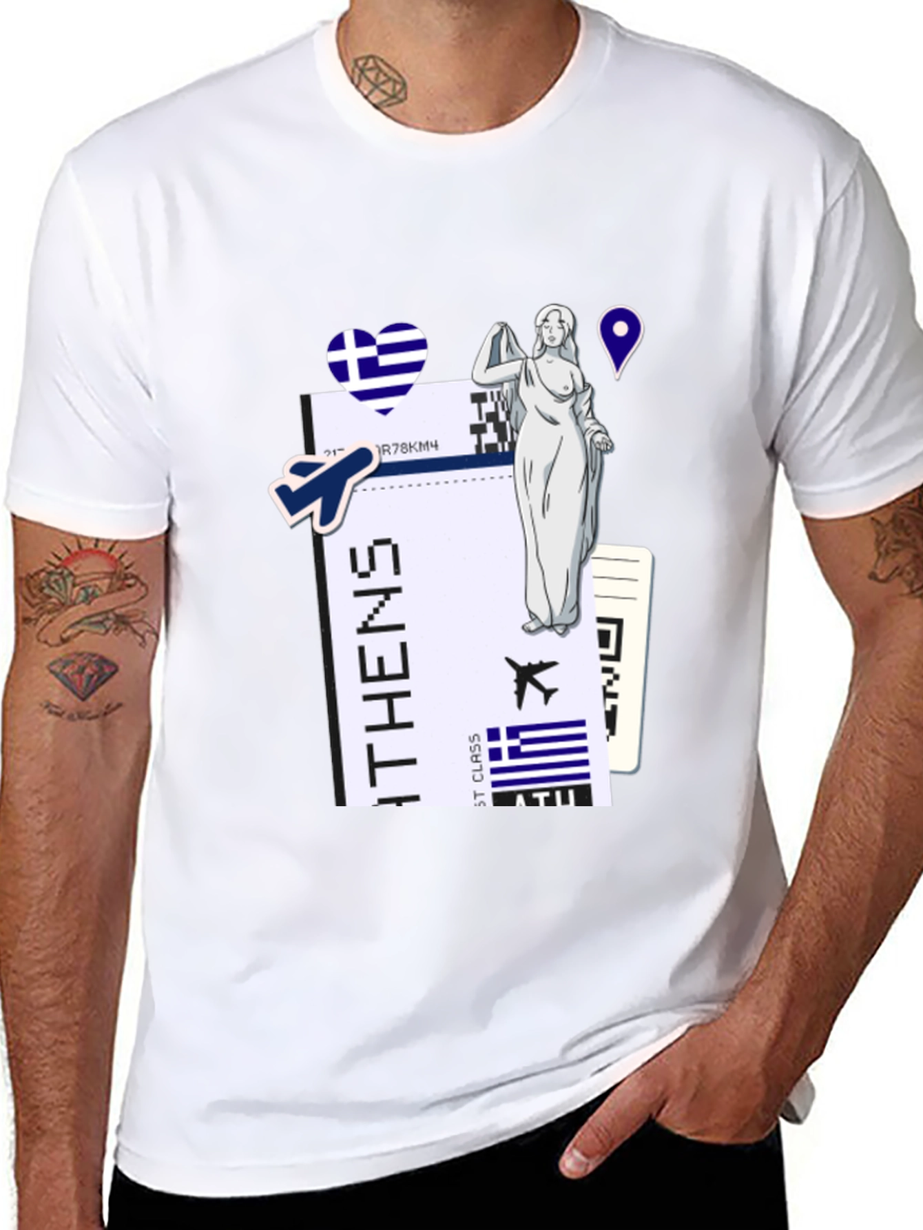 Athens Travel T-Shirt - Greece Souvenir Tee