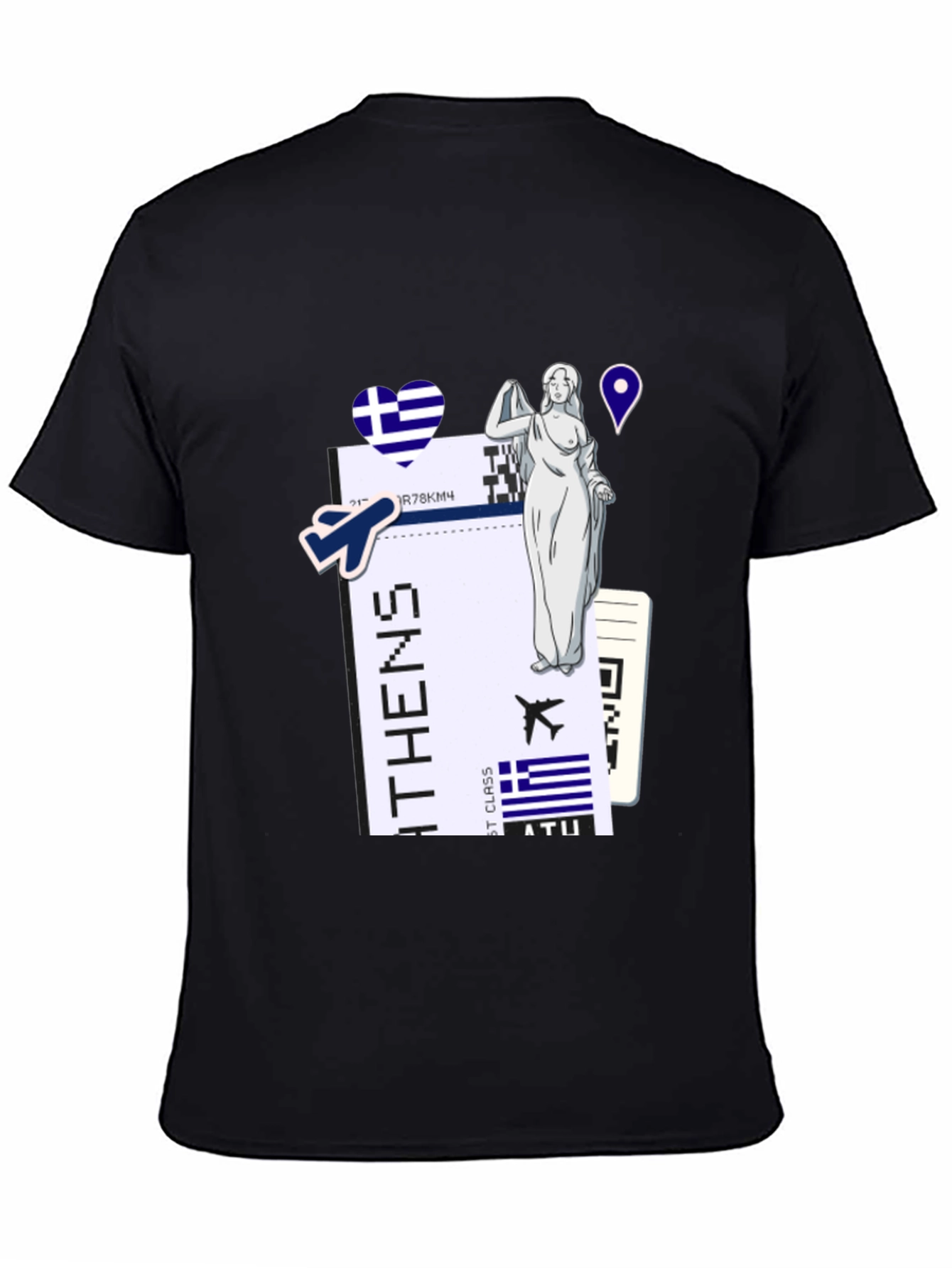 Athens Travel T-Shirt - Greece Souvenir Tee