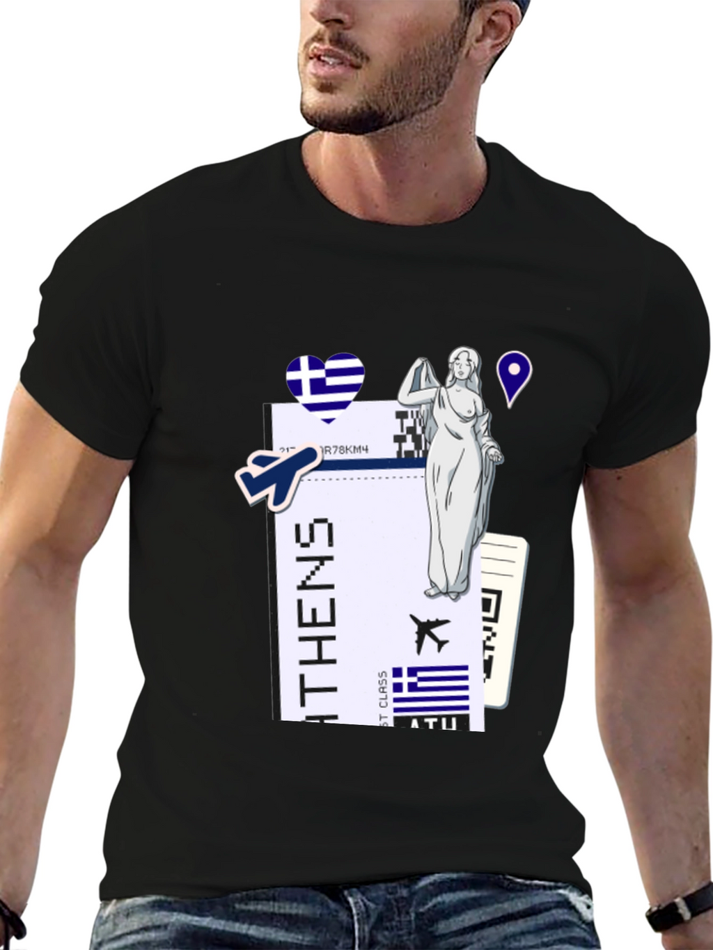 Athens Travel T-Shirt - Greece Souvenir Tee