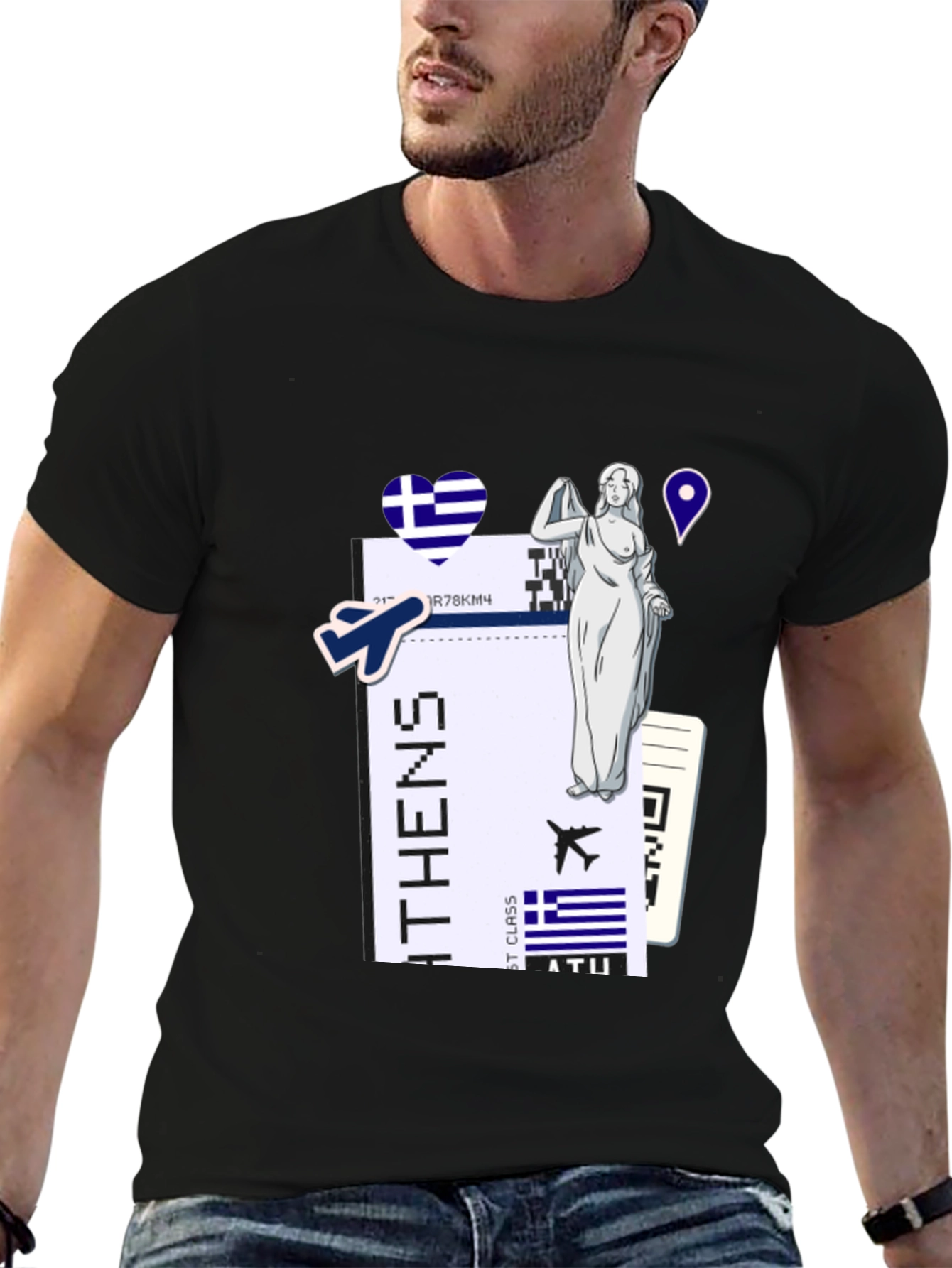 Athens Travel T-Shirt - Greece Souvenir Tee