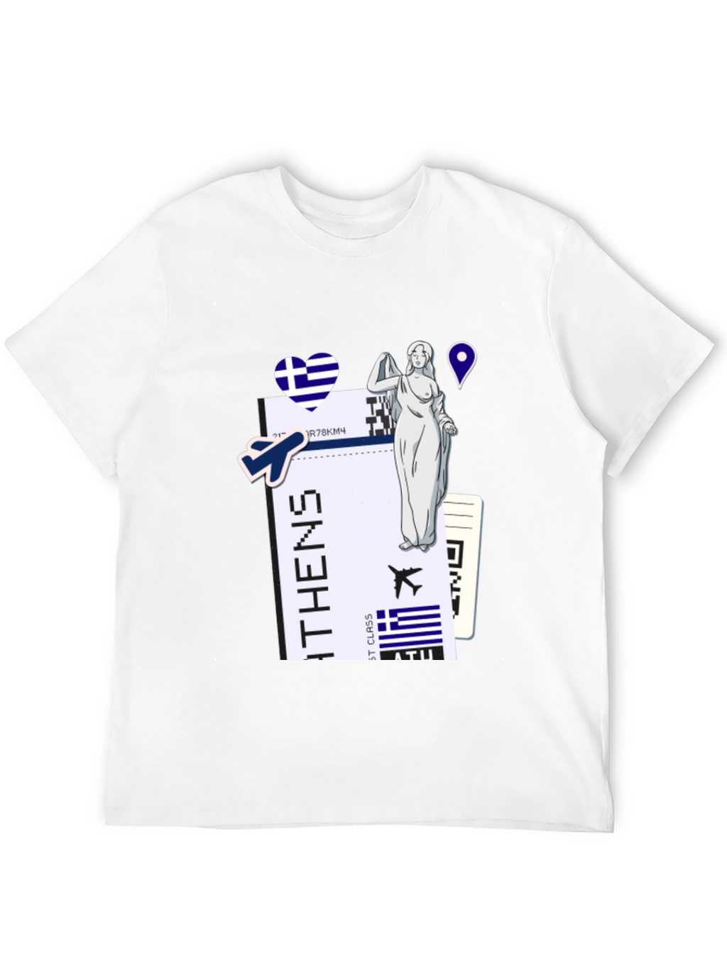 Athens Travel T-Shirt - Greece Souvenir Tee