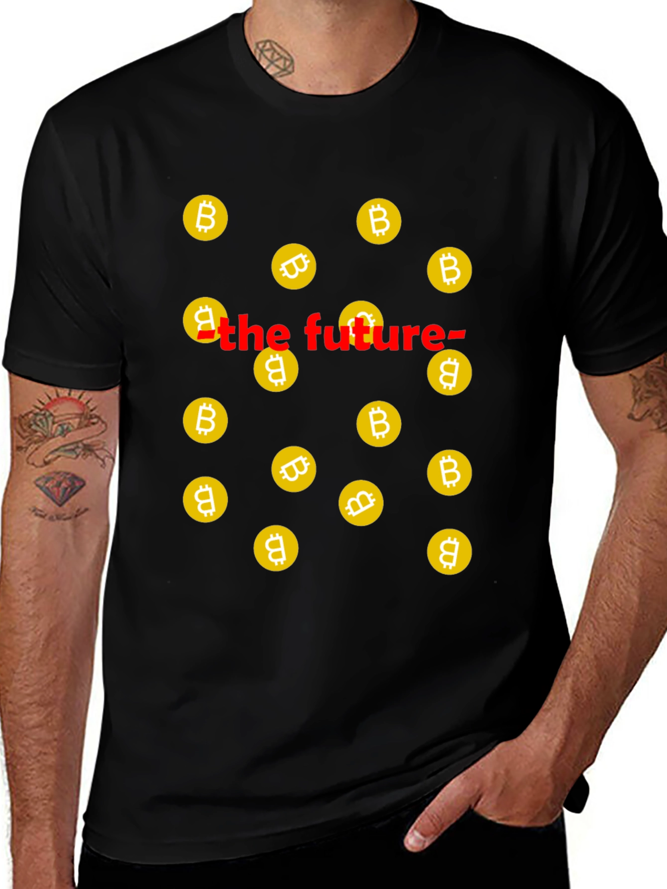 Bitcoin Future Graphic Tee - Crypto Currency T-Shirt
