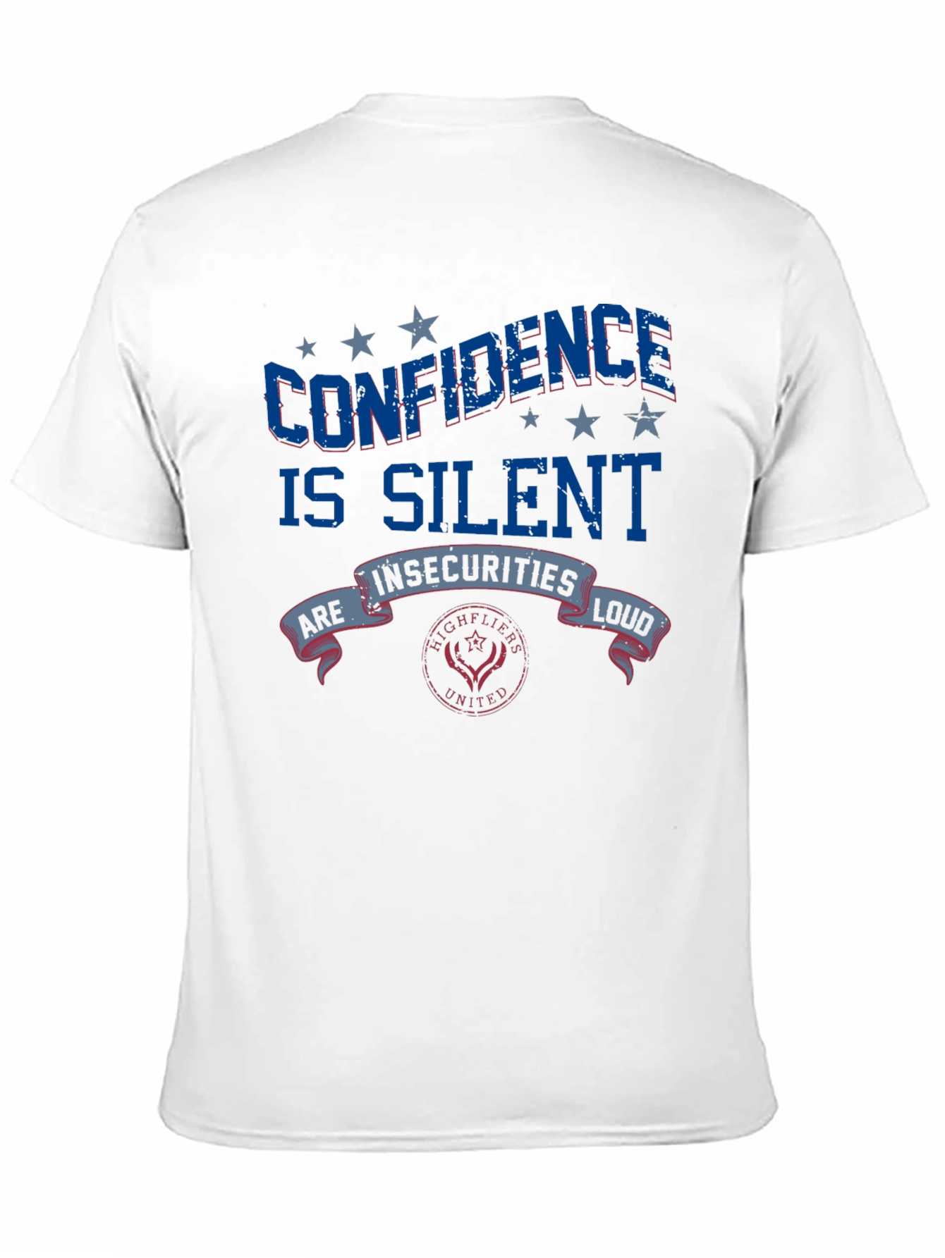 Confidence Is Silent Graphic Tee