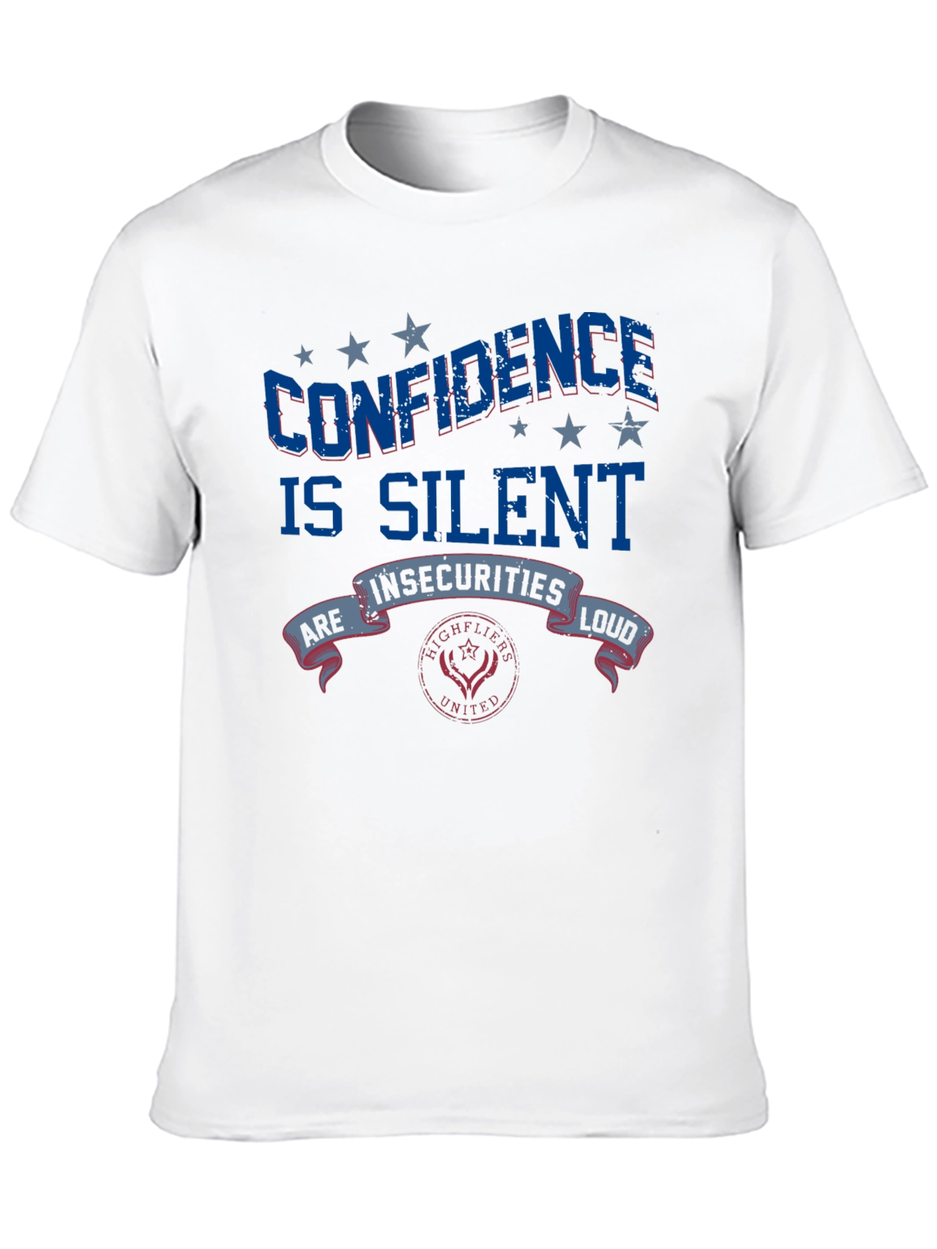 Confidence Is Silent Graphic Tee