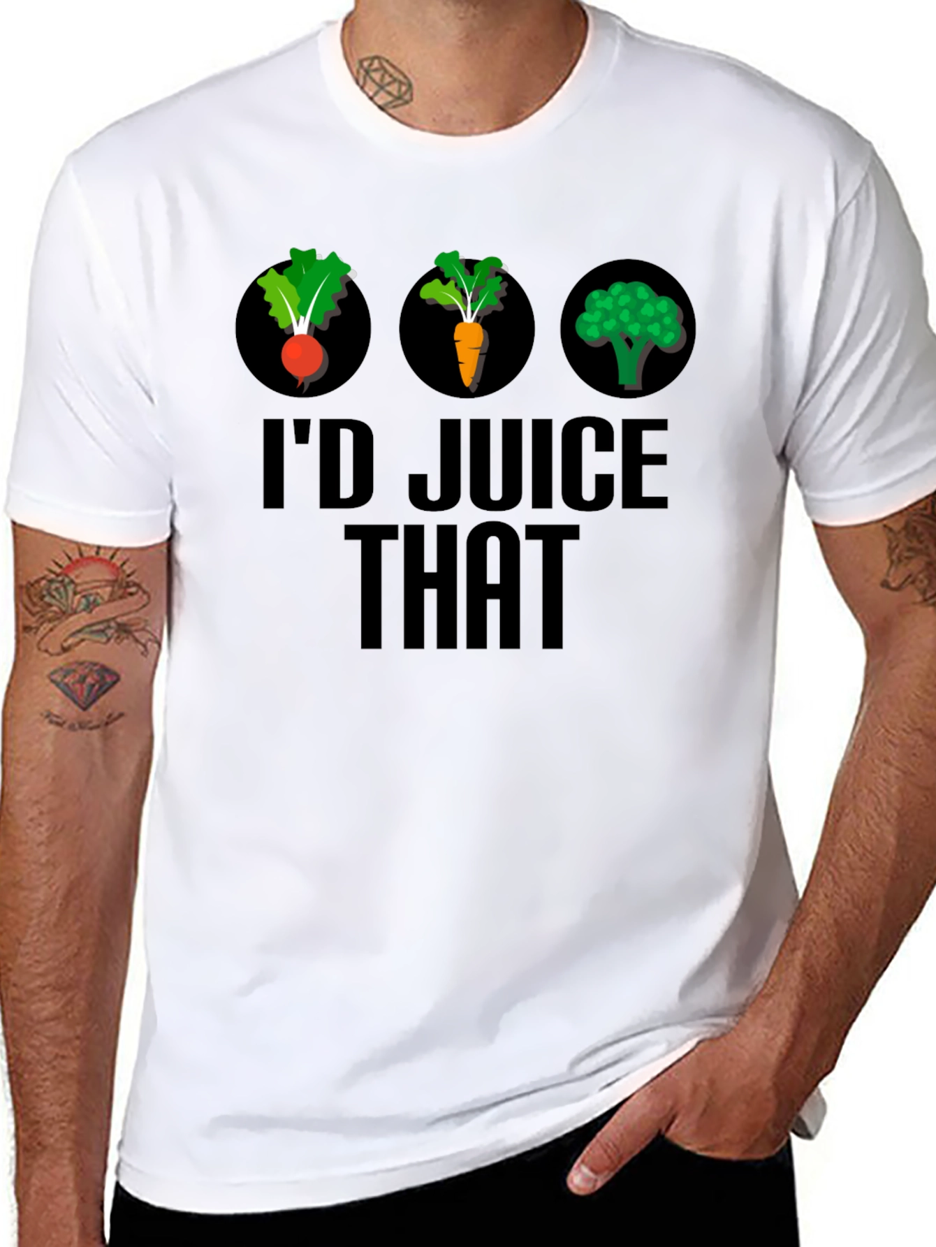 Id Juice That T-Shirt - Vegan Design Tee
