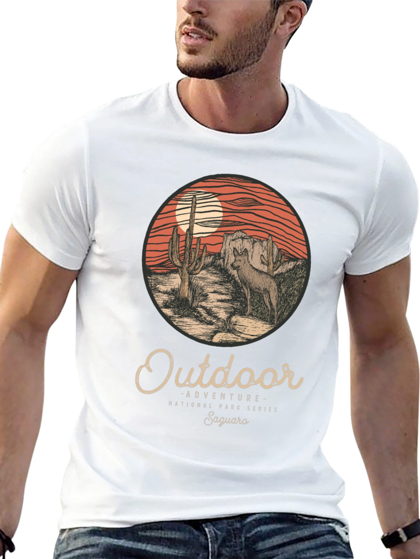 Outdoor Adventure Graphic Tee - Saguaro National Park