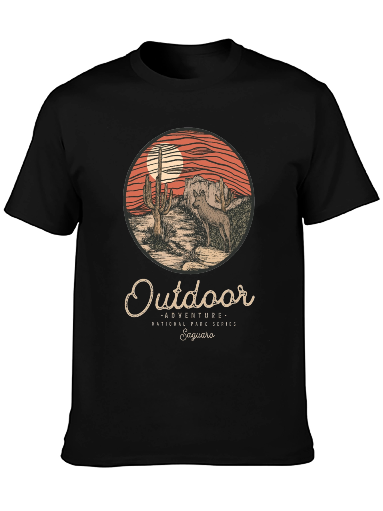 Outdoor Adventure Graphic Tee - Saguaro National Park