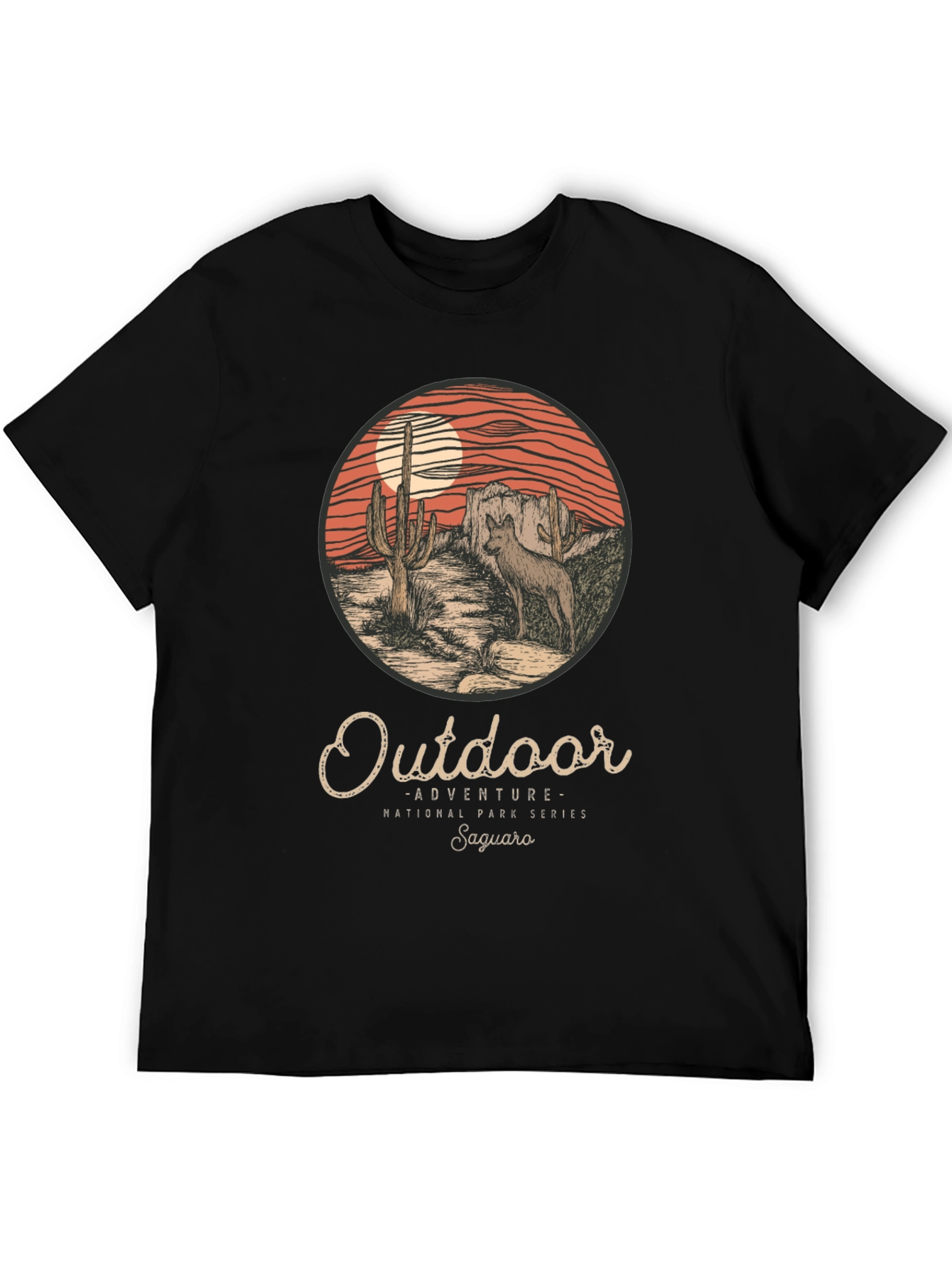 Outdoor Adventure Graphic Tee - Saguaro National Park