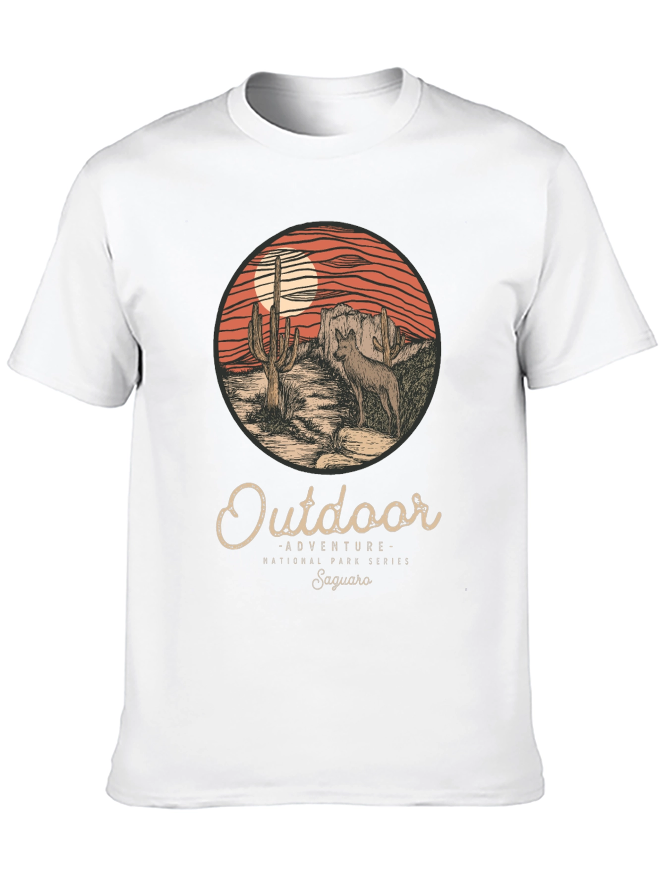 Outdoor Adventure Graphic Tee - Saguaro National Park
