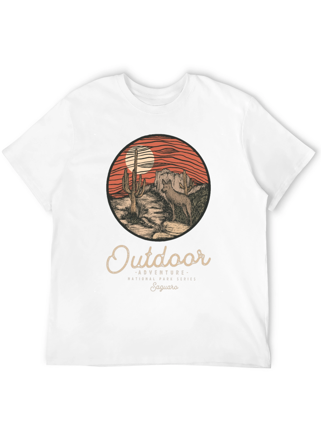 Outdoor Adventure Graphic Tee - Saguaro National Park
