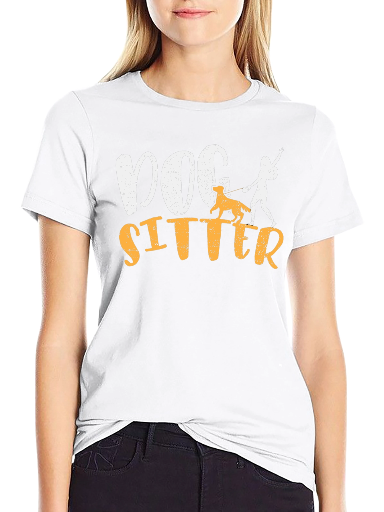 Dog Sitter T-Shirt Pet Walking Tee