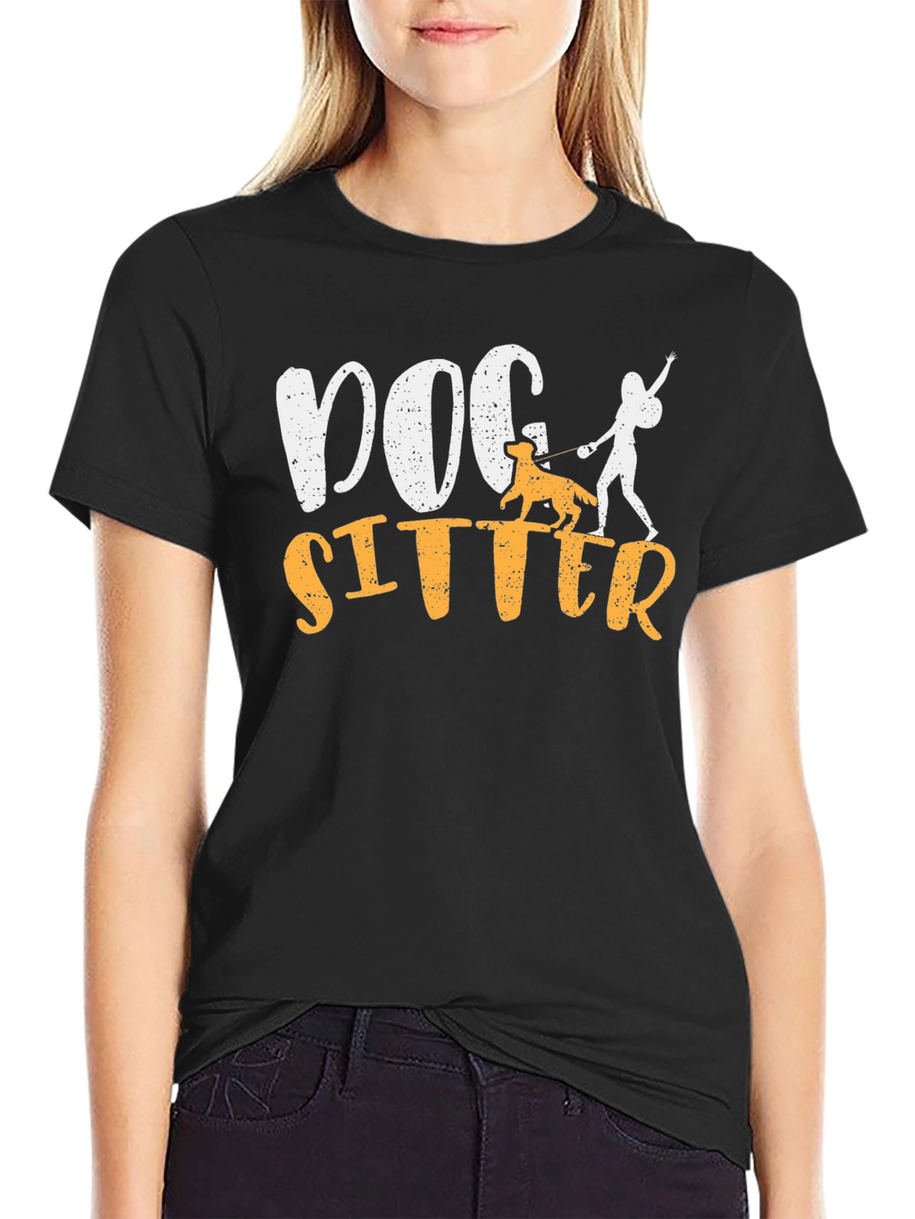 Dog Sitter T-Shirt Pet Walking Tee