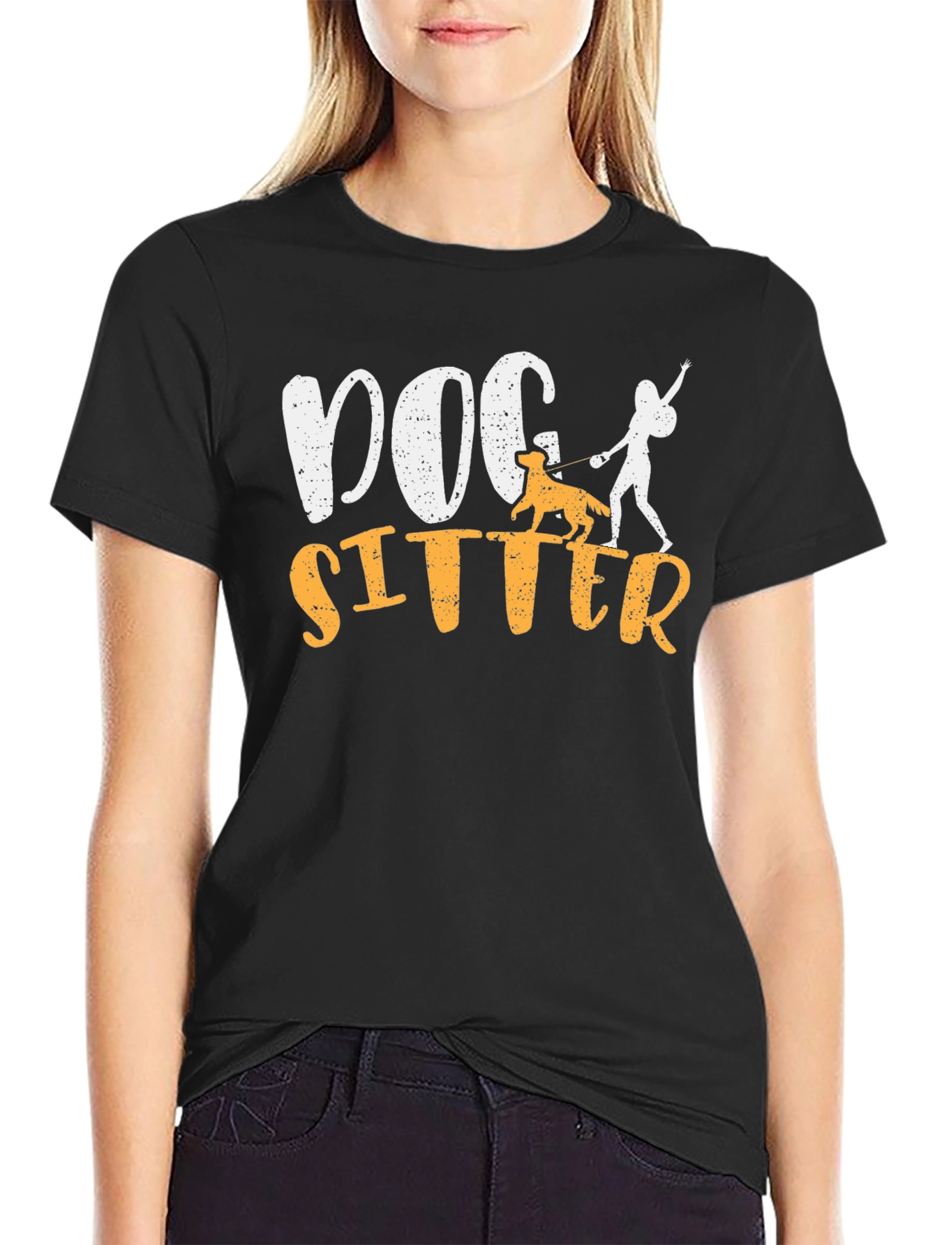 Dog Sitter T-Shirt Pet Walking Tee