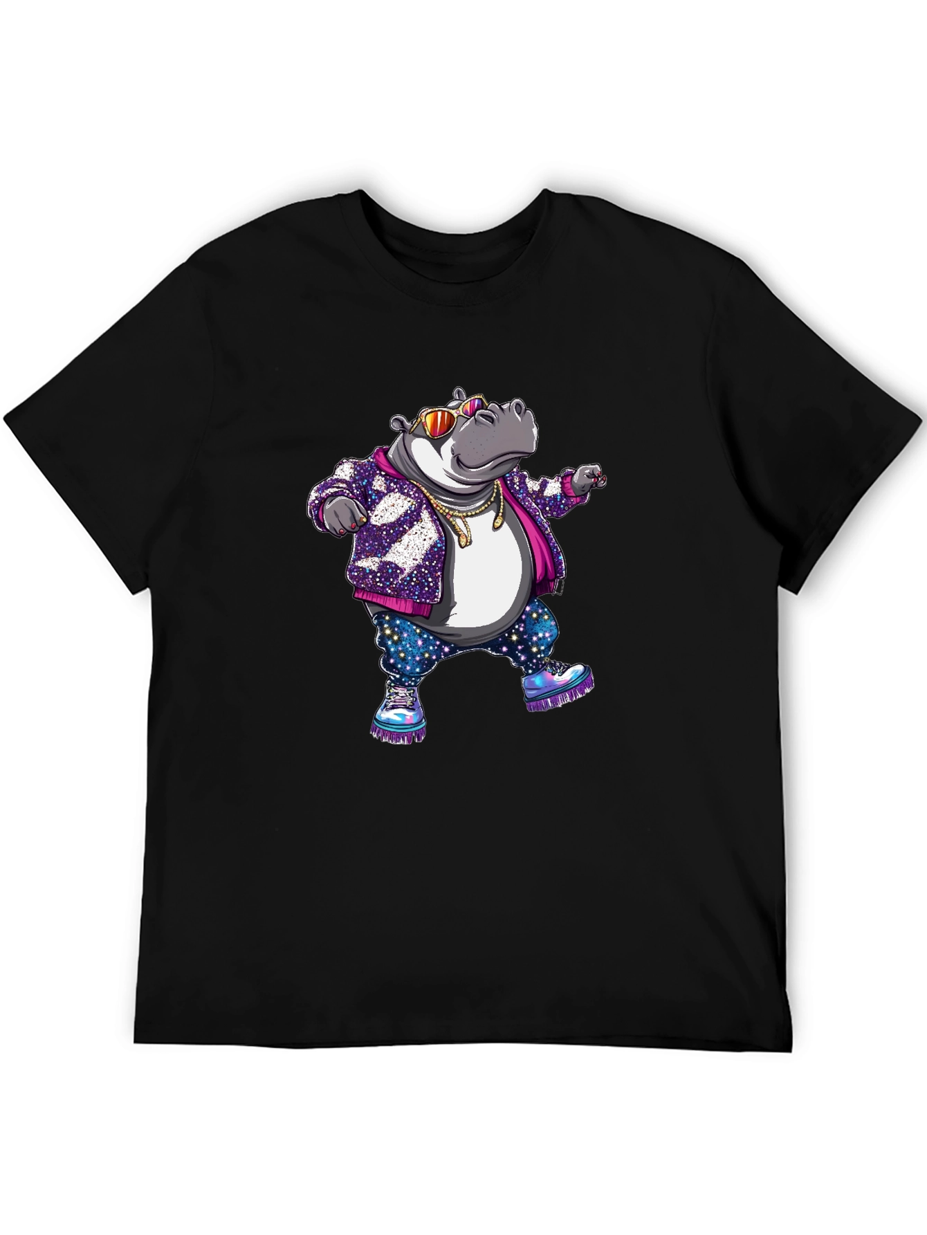 Cool Hippo Graphic Tee