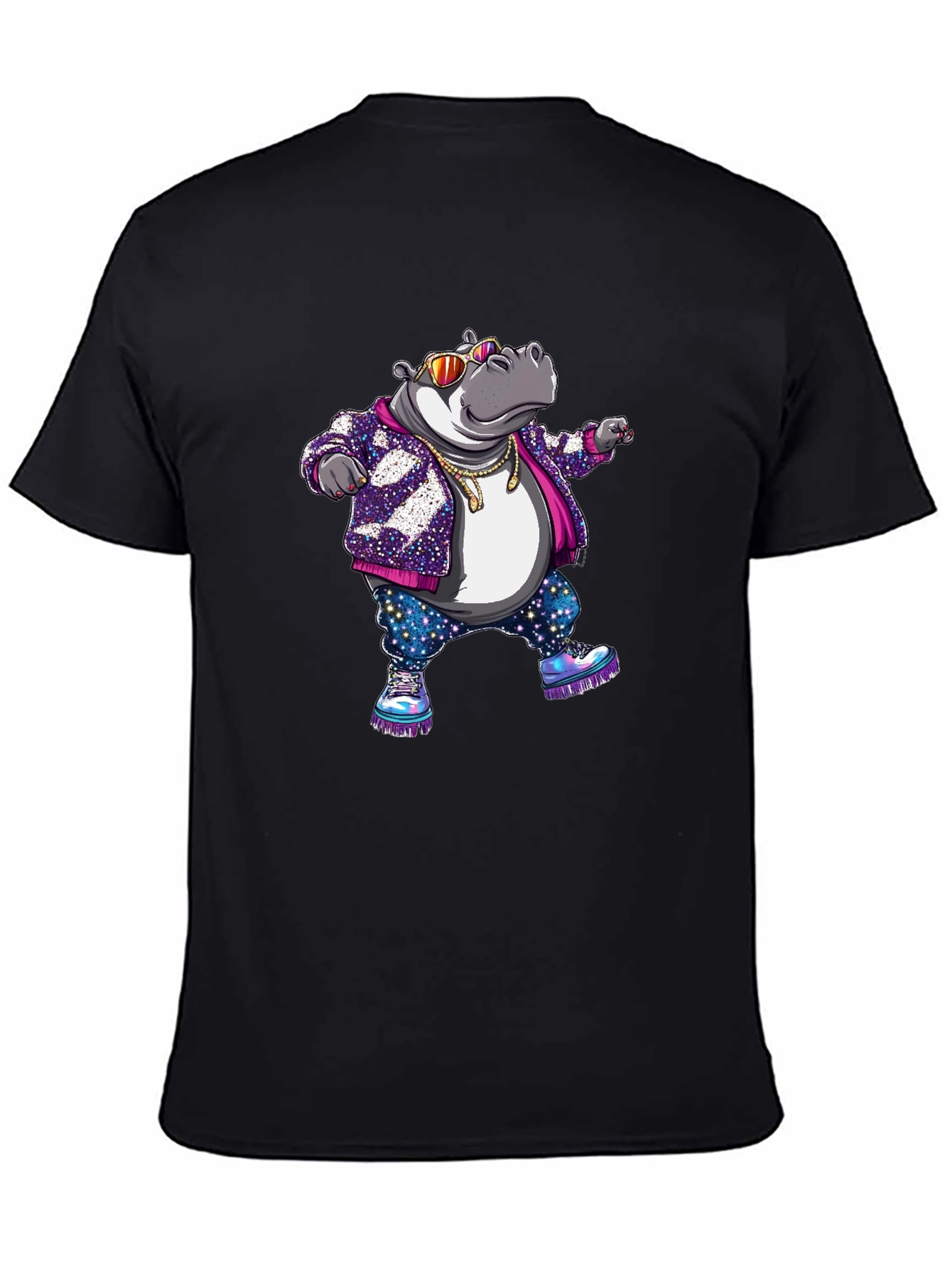 Cool Hippo Graphic Tee