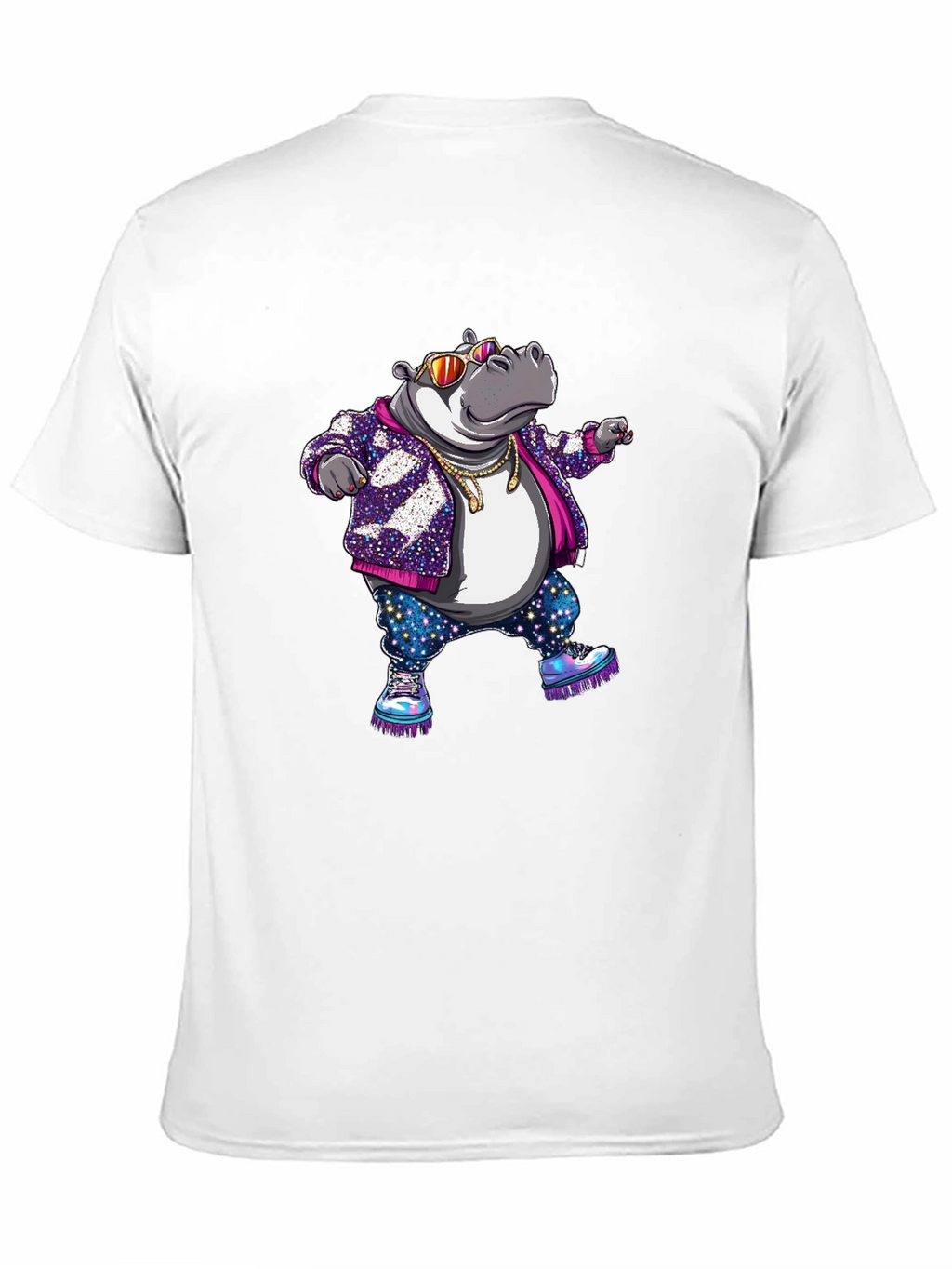 Cool Hippo Graphic Tee