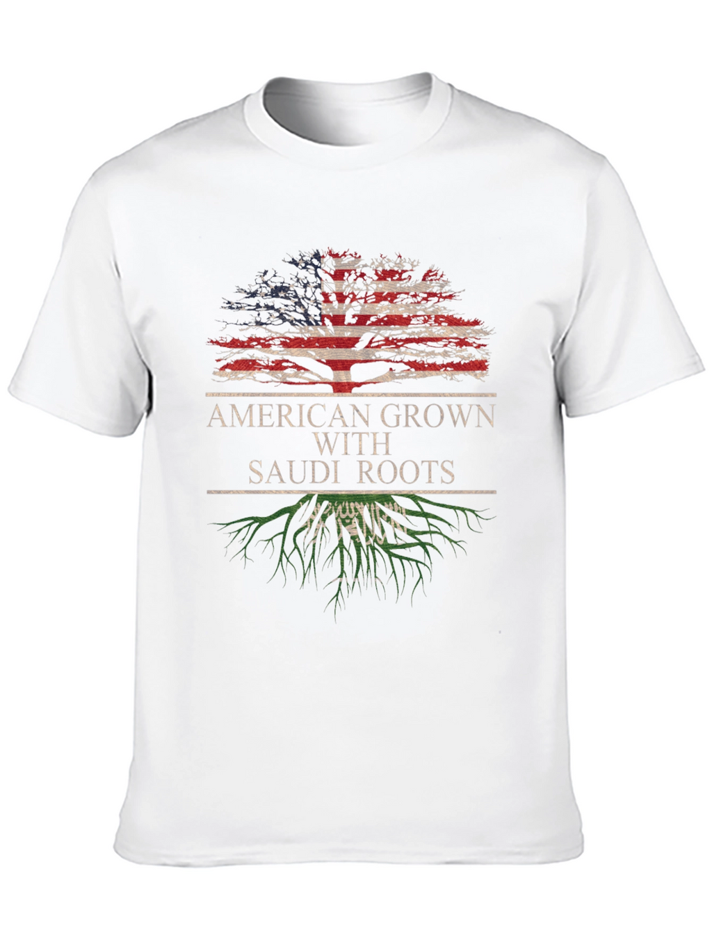 American Grown with Saudi Roots T-Shirt