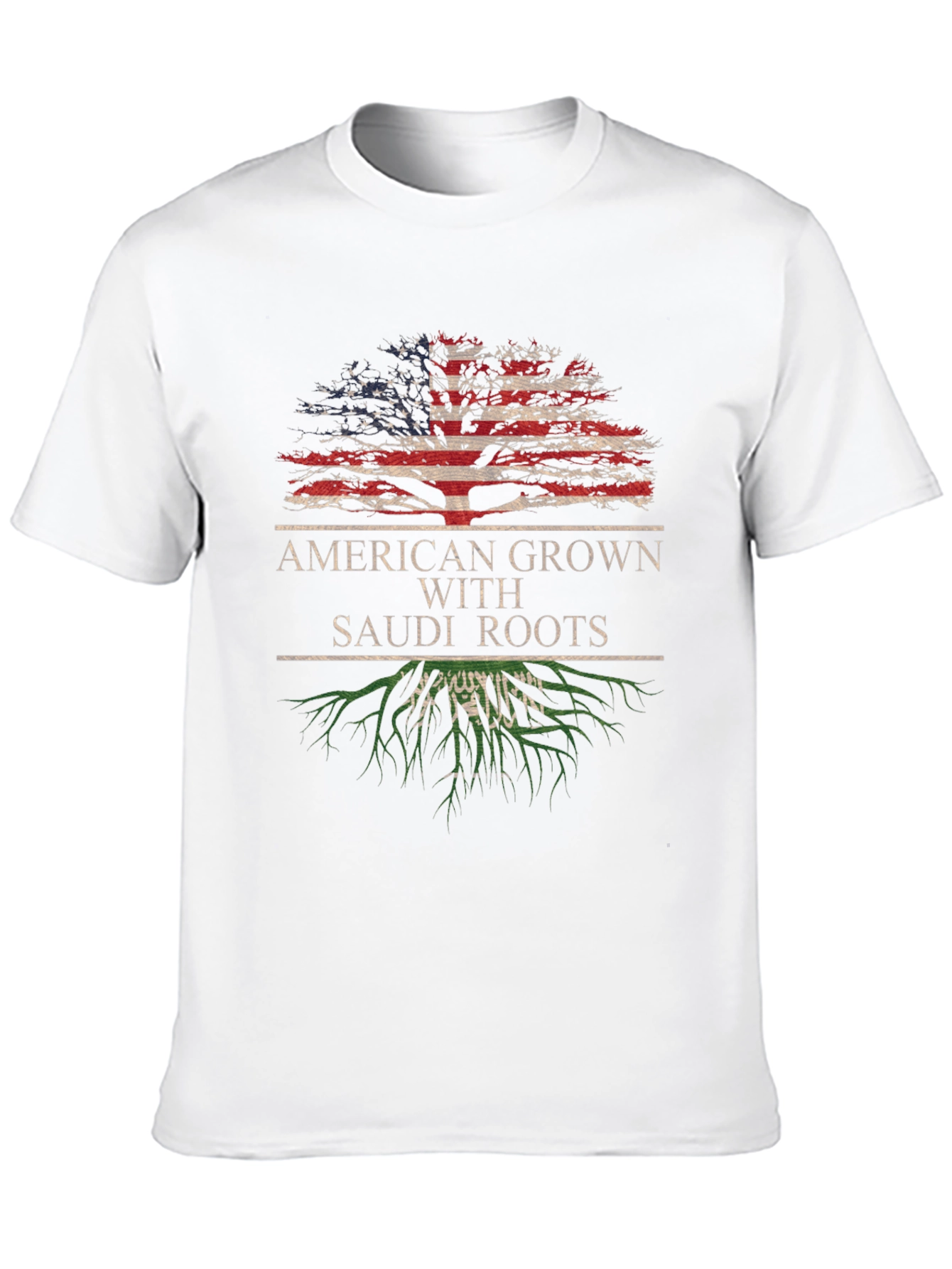 American Grown with Saudi Roots T-Shirt
