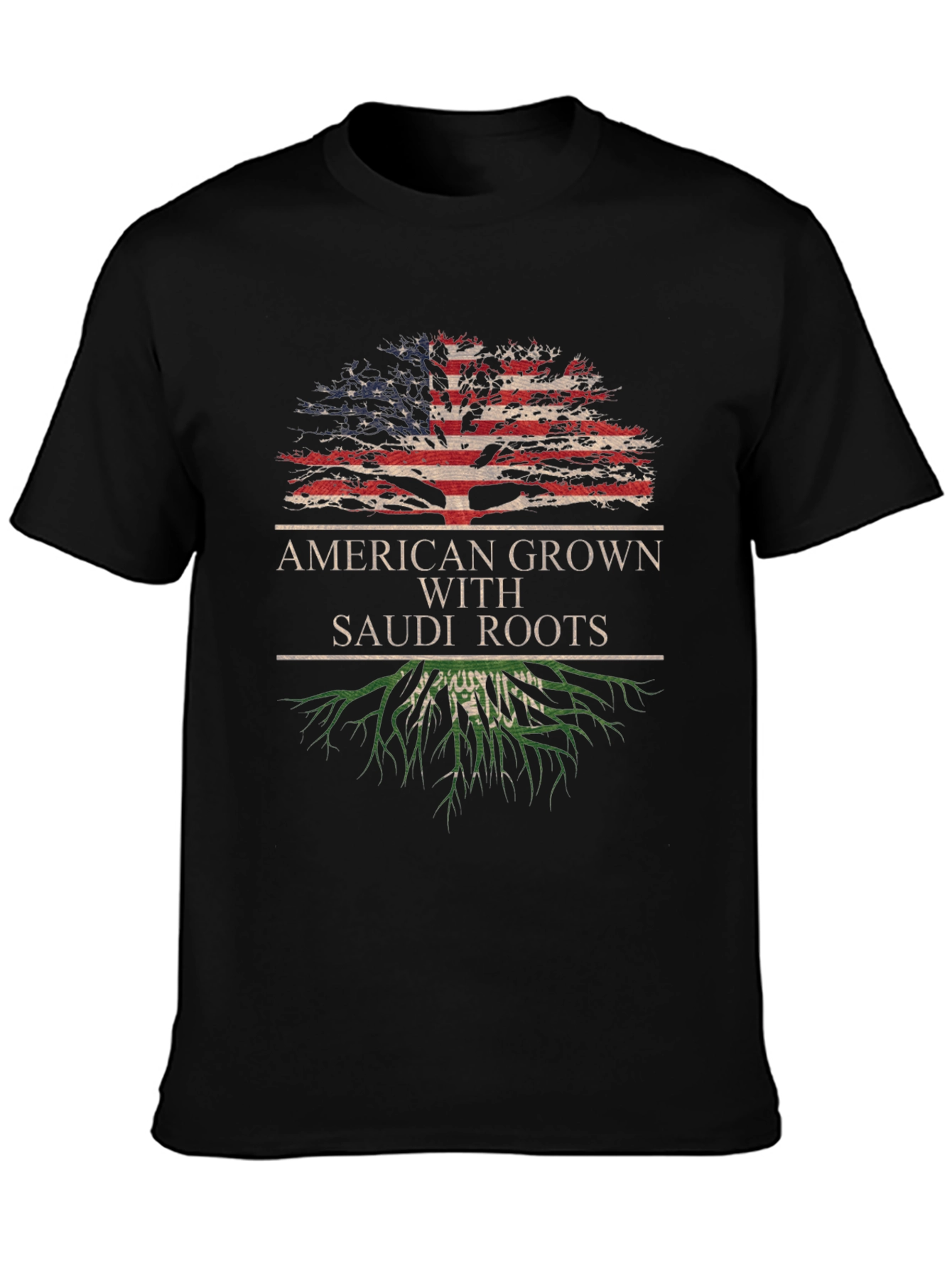 American Grown with Saudi Roots T-Shirt