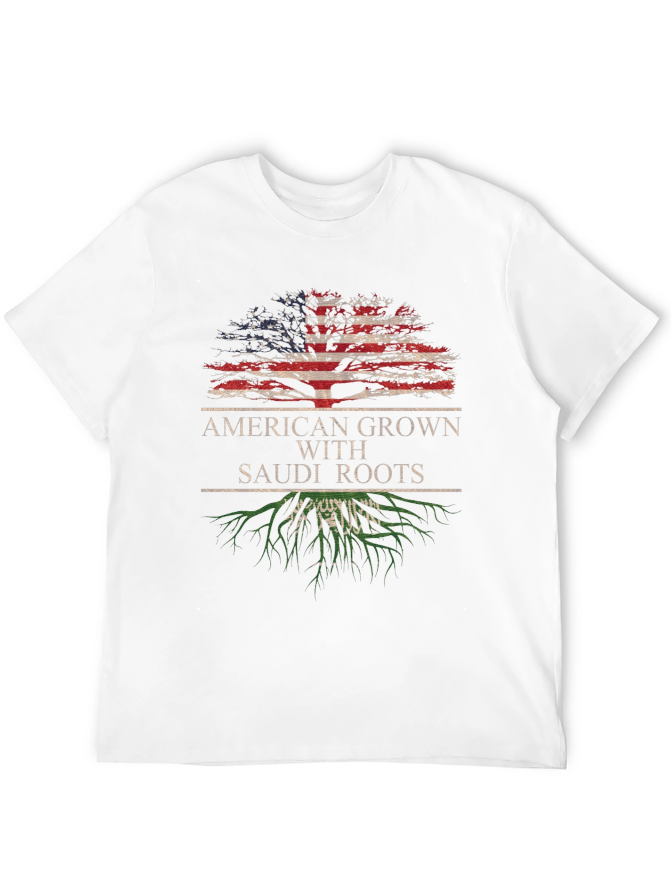 American Grown with Saudi Roots T-Shirt