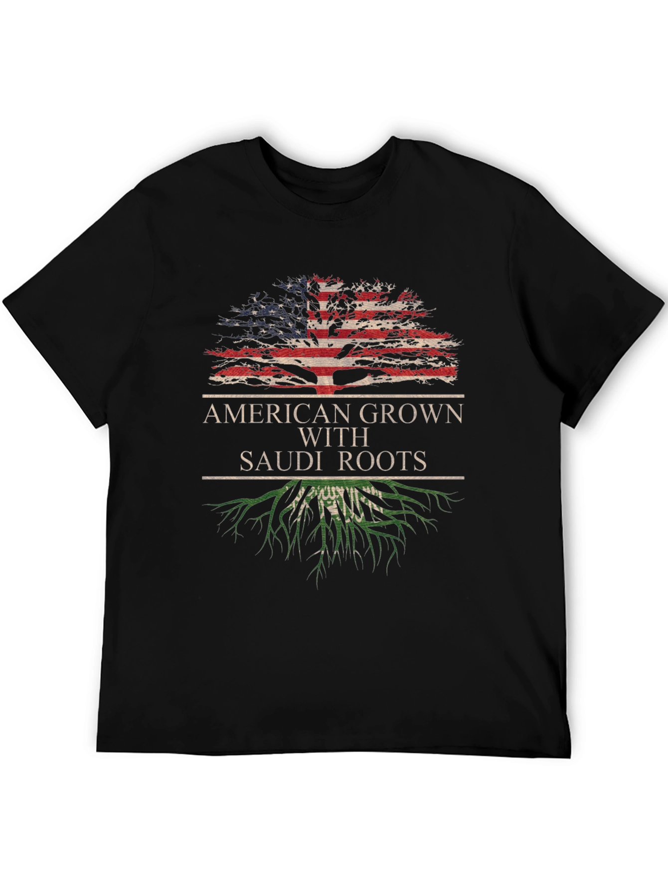 American Grown with Saudi Roots T-Shirt