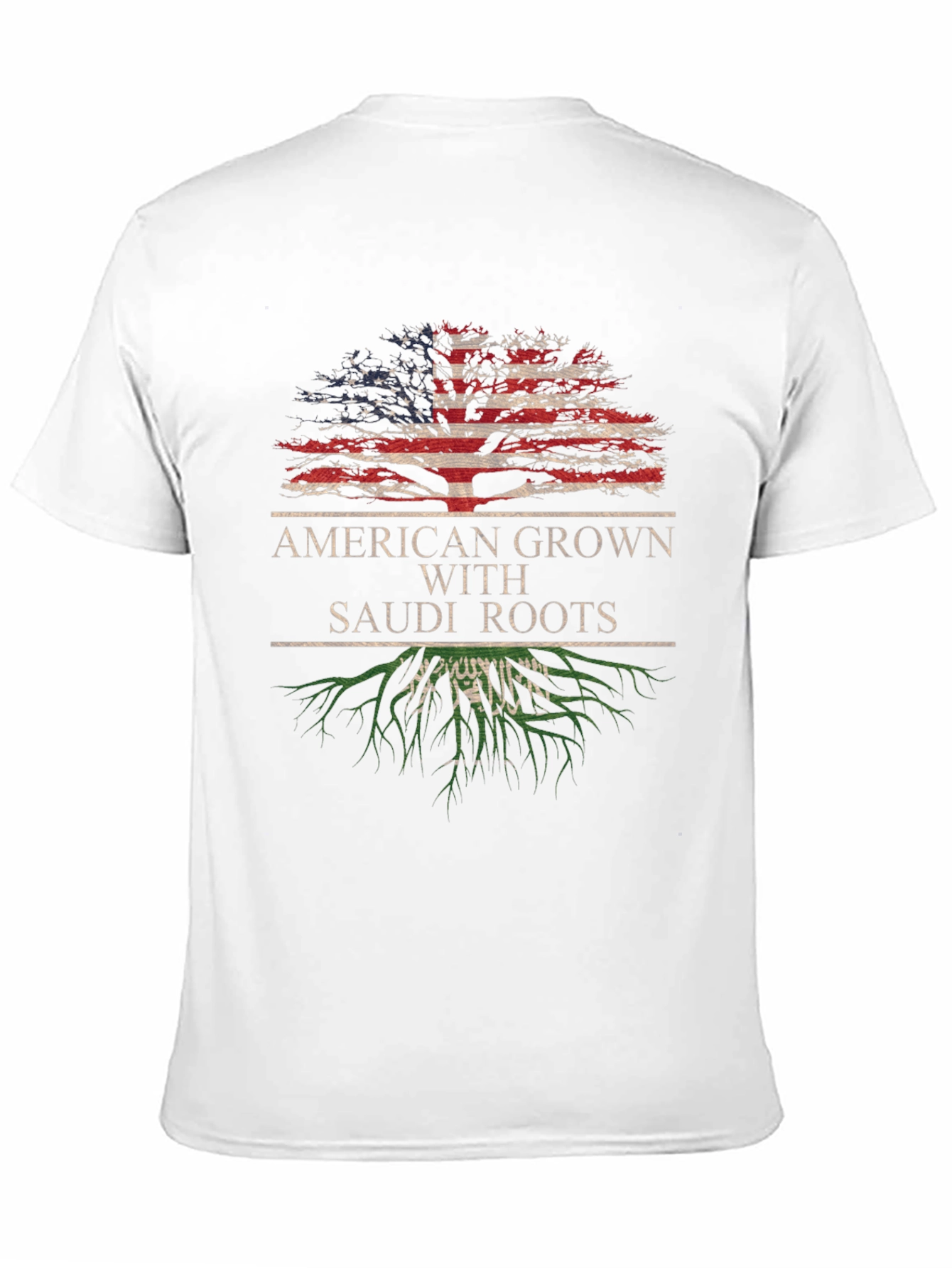 American Grown with Saudi Roots T-Shirt