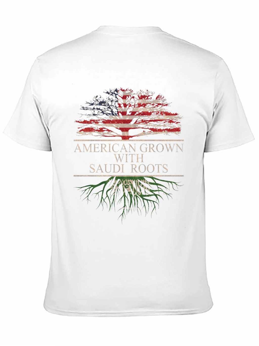 American Grown with Saudi Roots T-Shirt