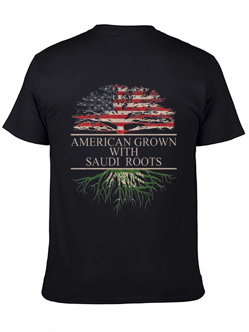 American Grown with Saudi Roots T-Shirt