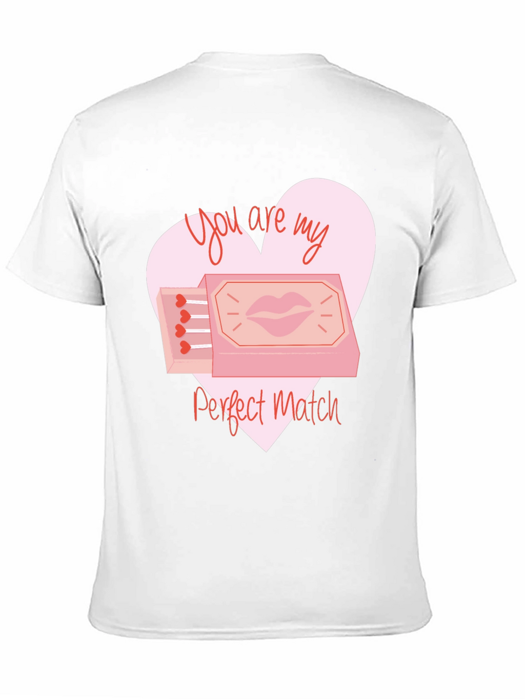 Perfect Match Graphic T-Shirt - Valentines Day
