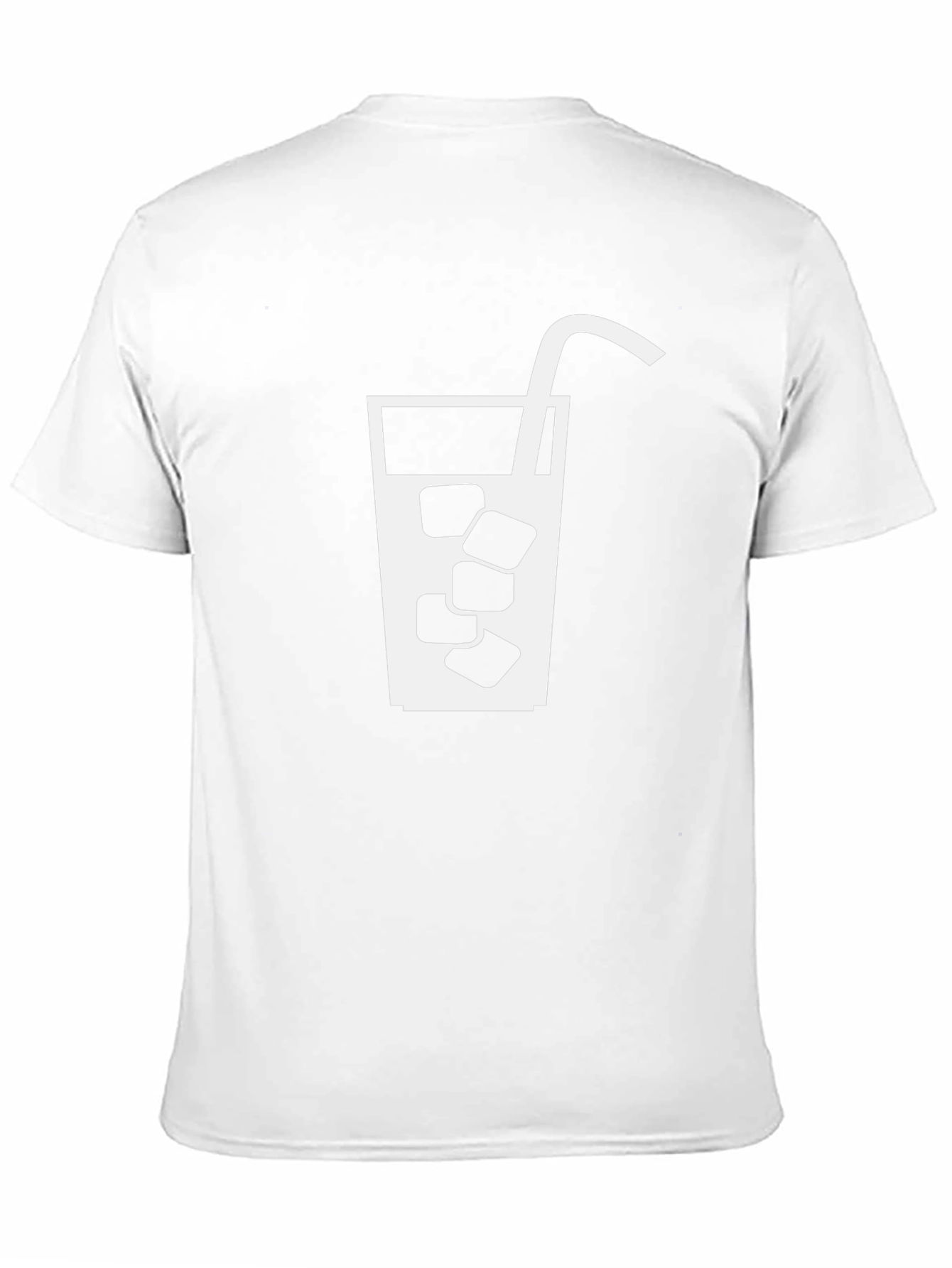 Cool Drink Graphic Tee - Black Cotton T-Shirt