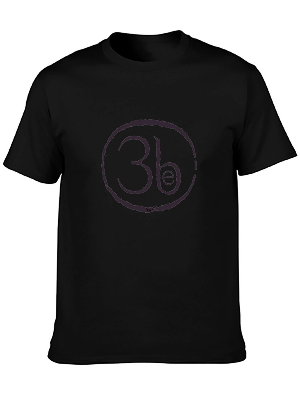 3b Logo Black T-Shirt