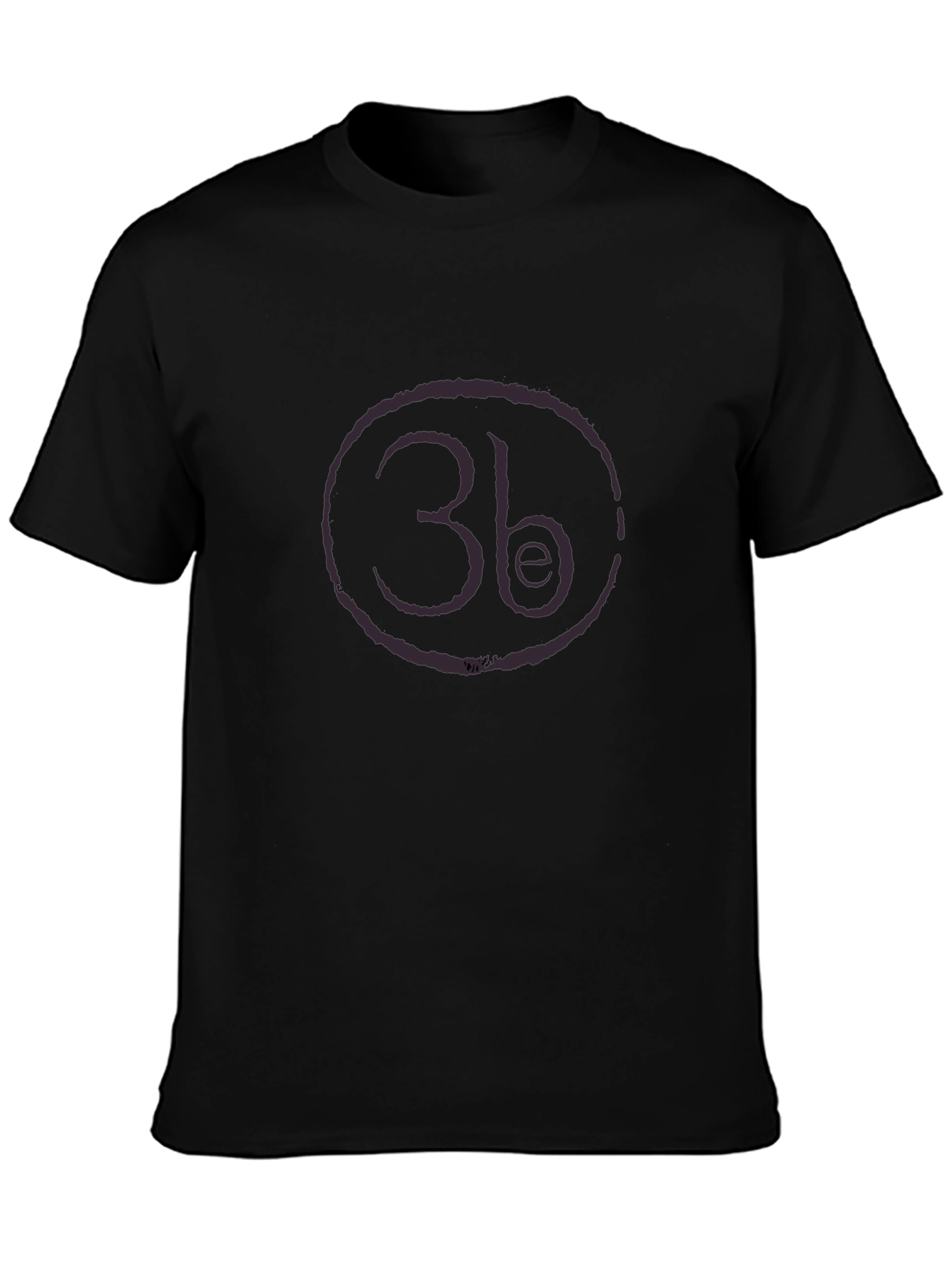 3b Logo Black T-Shirt