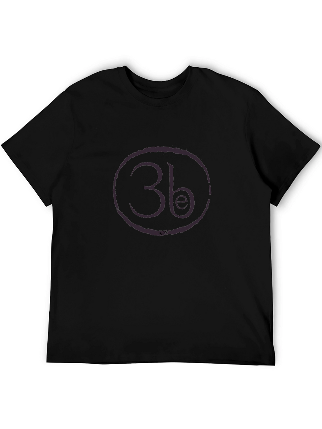 3b Logo Black T-Shirt