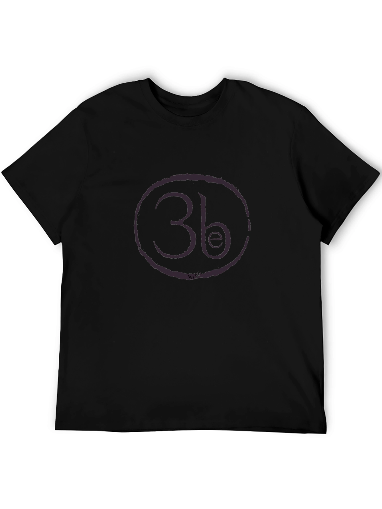 3b Logo Black T-Shirt