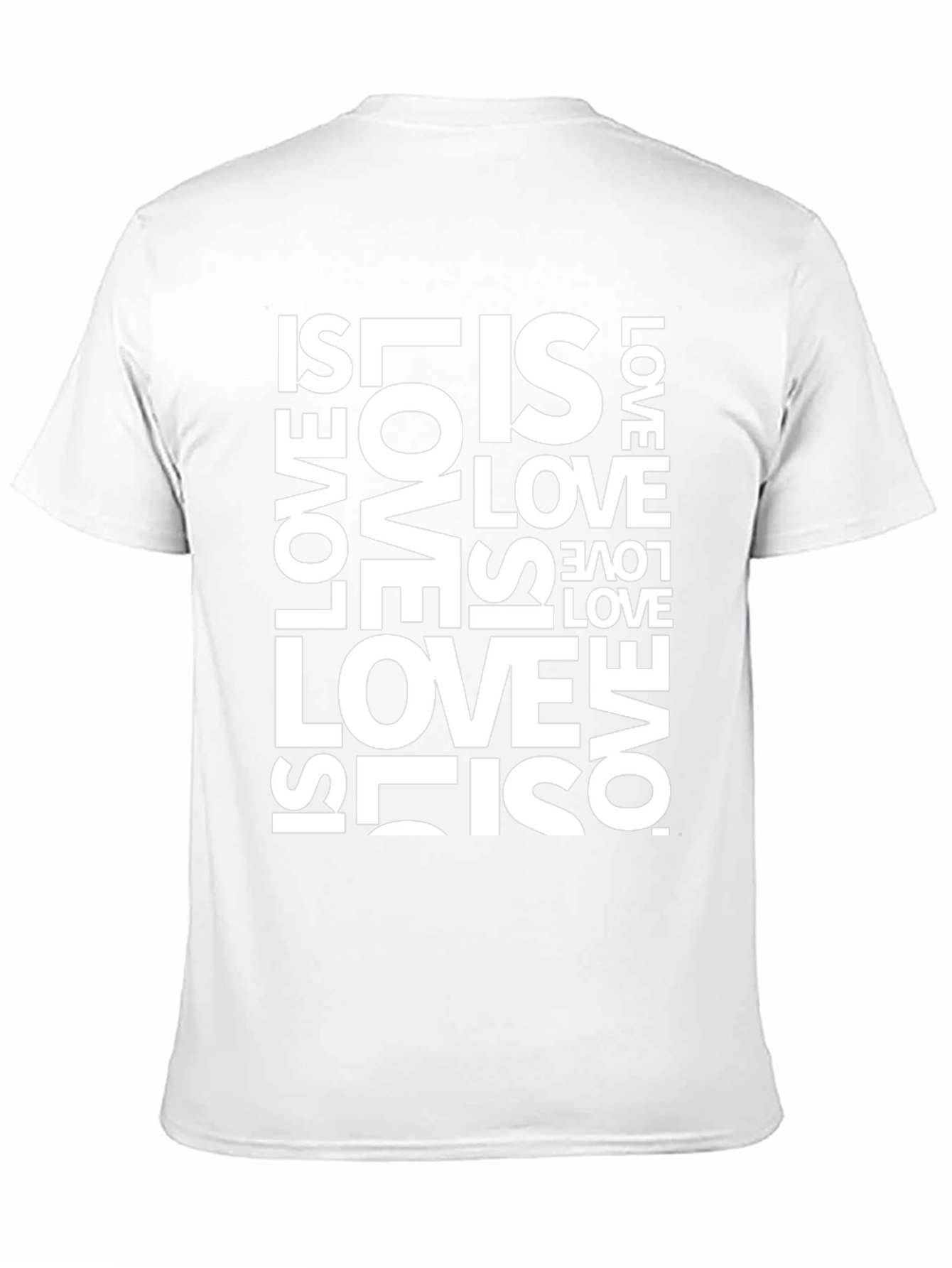 Love Is Love Graphic Tee - Black Casual Shirt