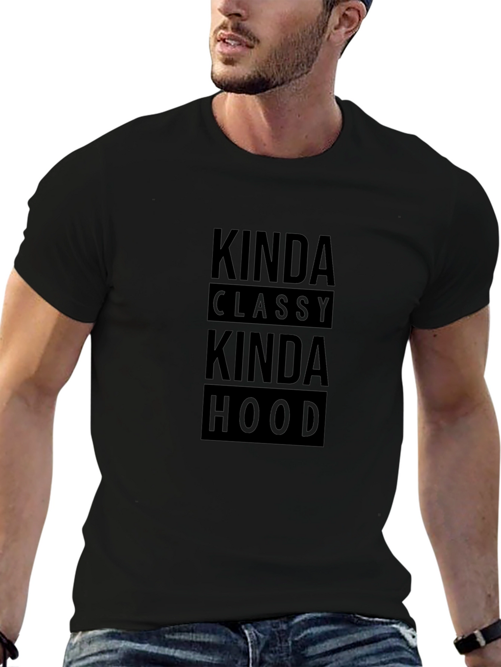 Kinda Classy Kinda Hood Graphic Tee