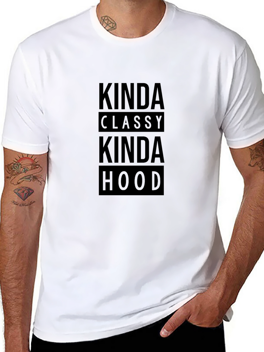 Kinda Classy Kinda Hood Graphic Tee