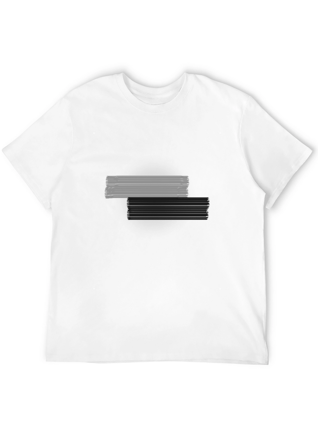 Modern Graphic Tee - Black Casual Style