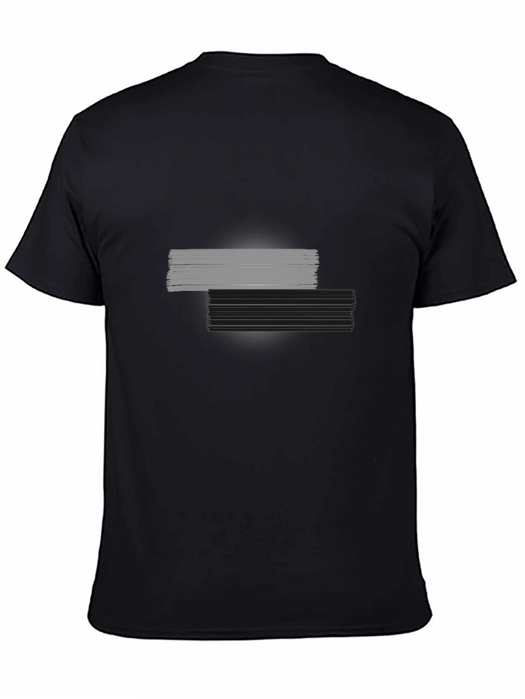 Modern Graphic Tee - Black Casual Style