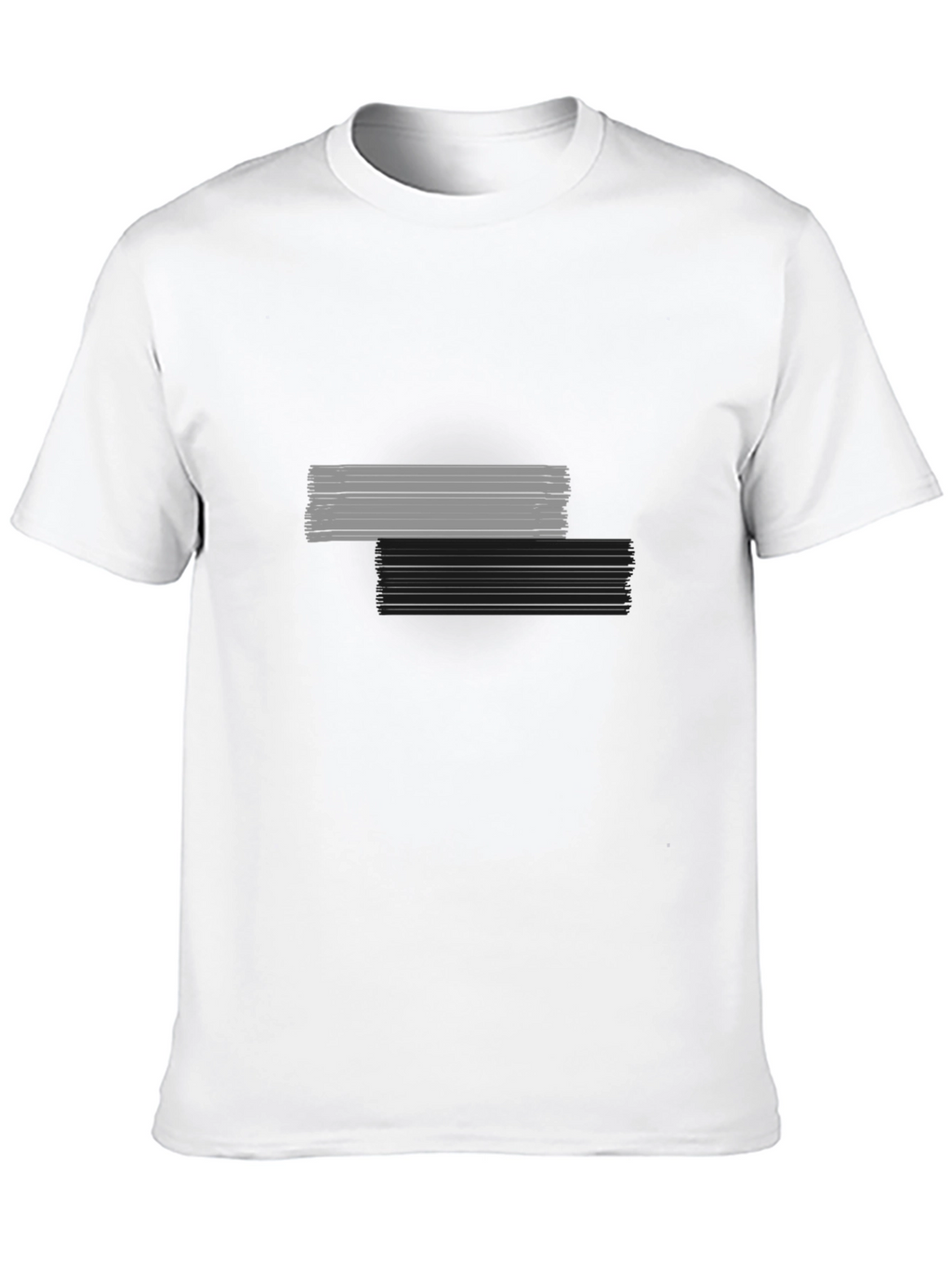 Modern Graphic Tee - Black Casual Style