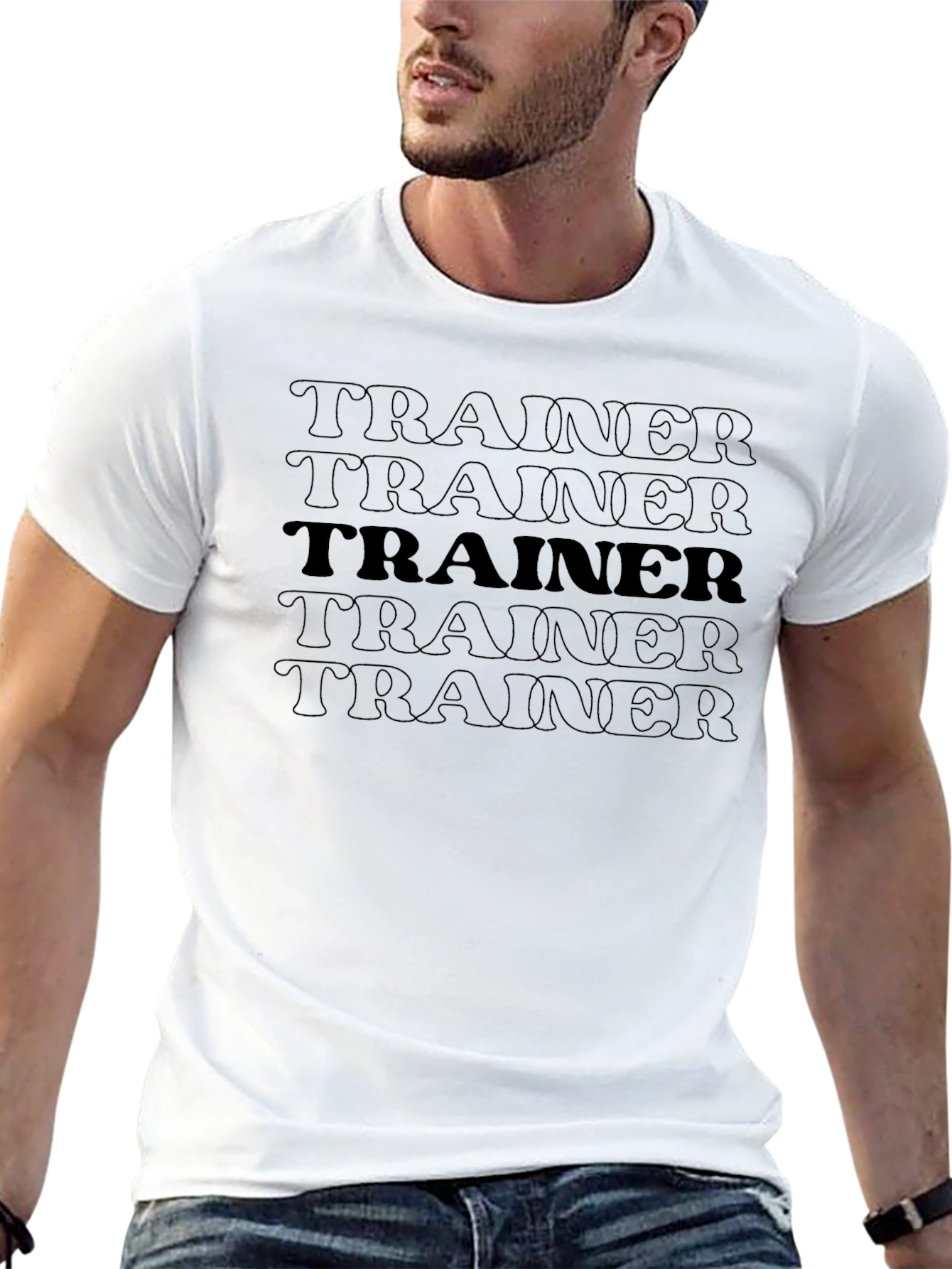 Trainer Graphic Tee - Black