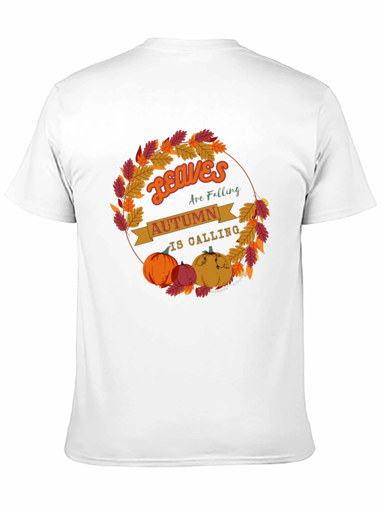 Autumn Leaves Are Falling T-Shirt